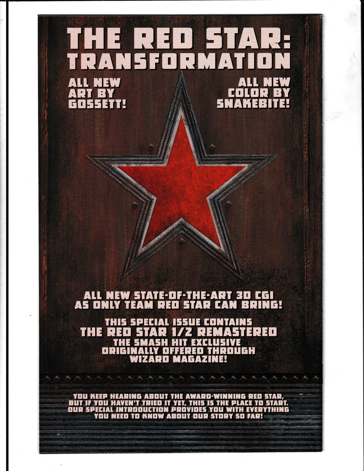 Red Star #7.5 (2001) Image Comics