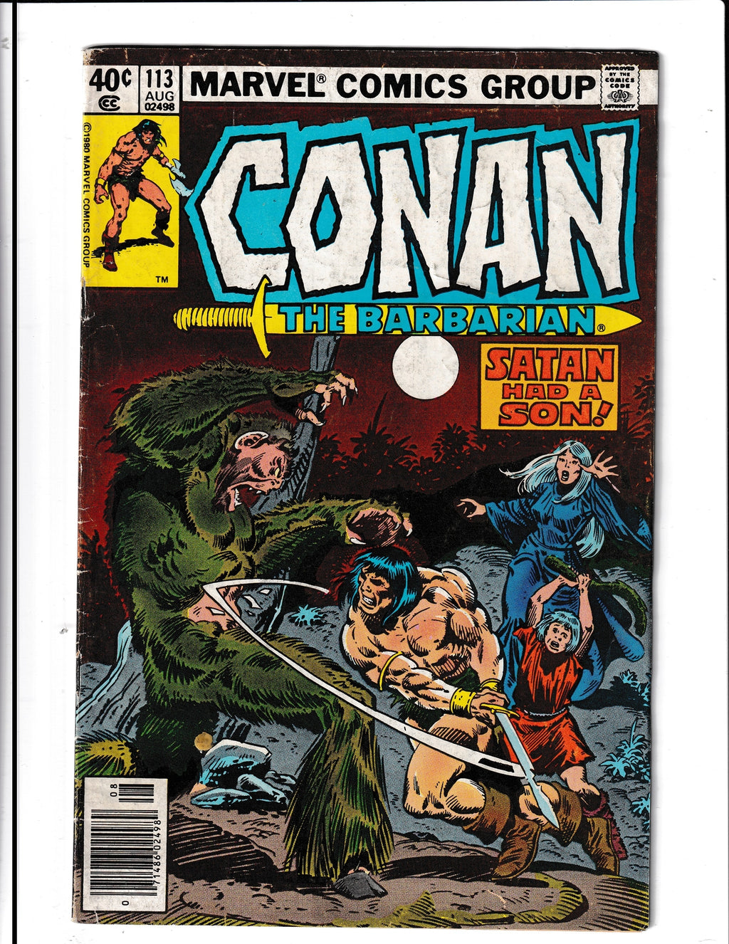Conan the Barbarian #113 (1980) Marvel Comics SKU:539