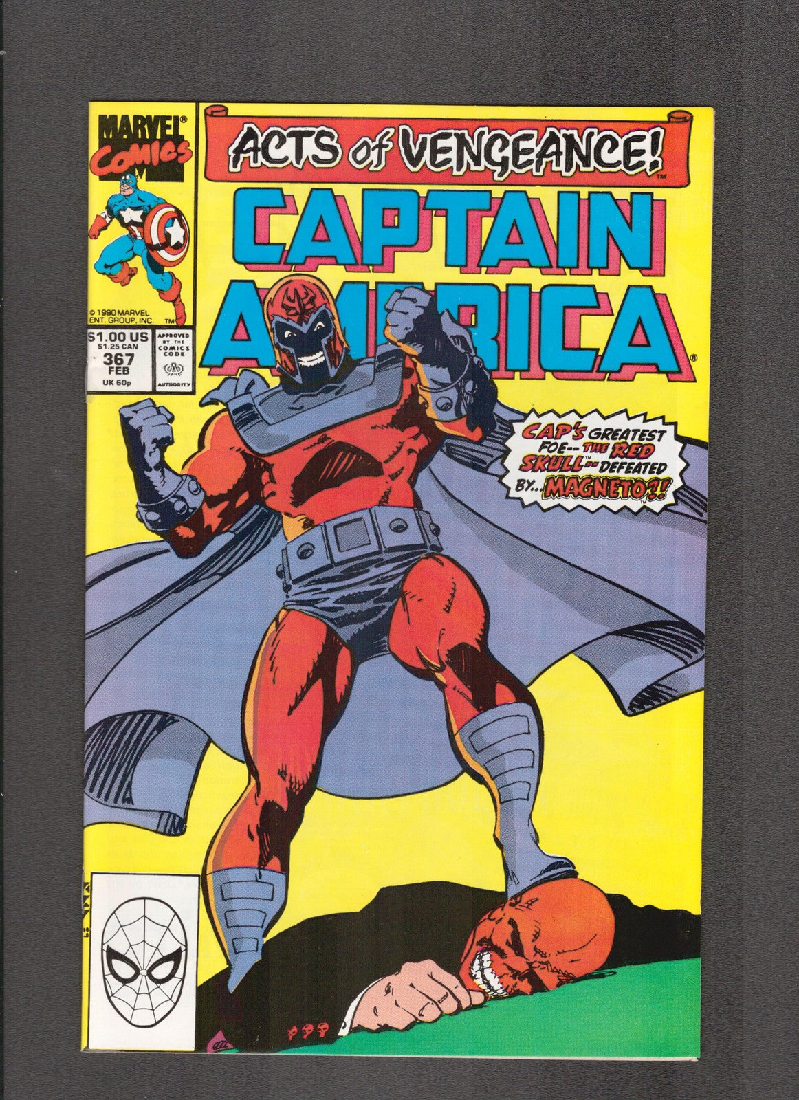 Captain America #367 (1989) Kieron Dwyer Marvel Comics