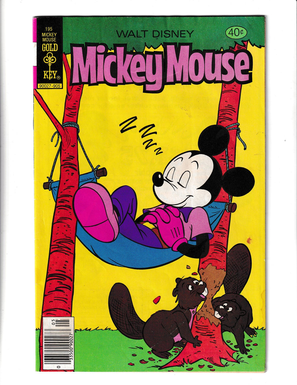 Mickey Mouse #195 (1979) Gold Key Comics