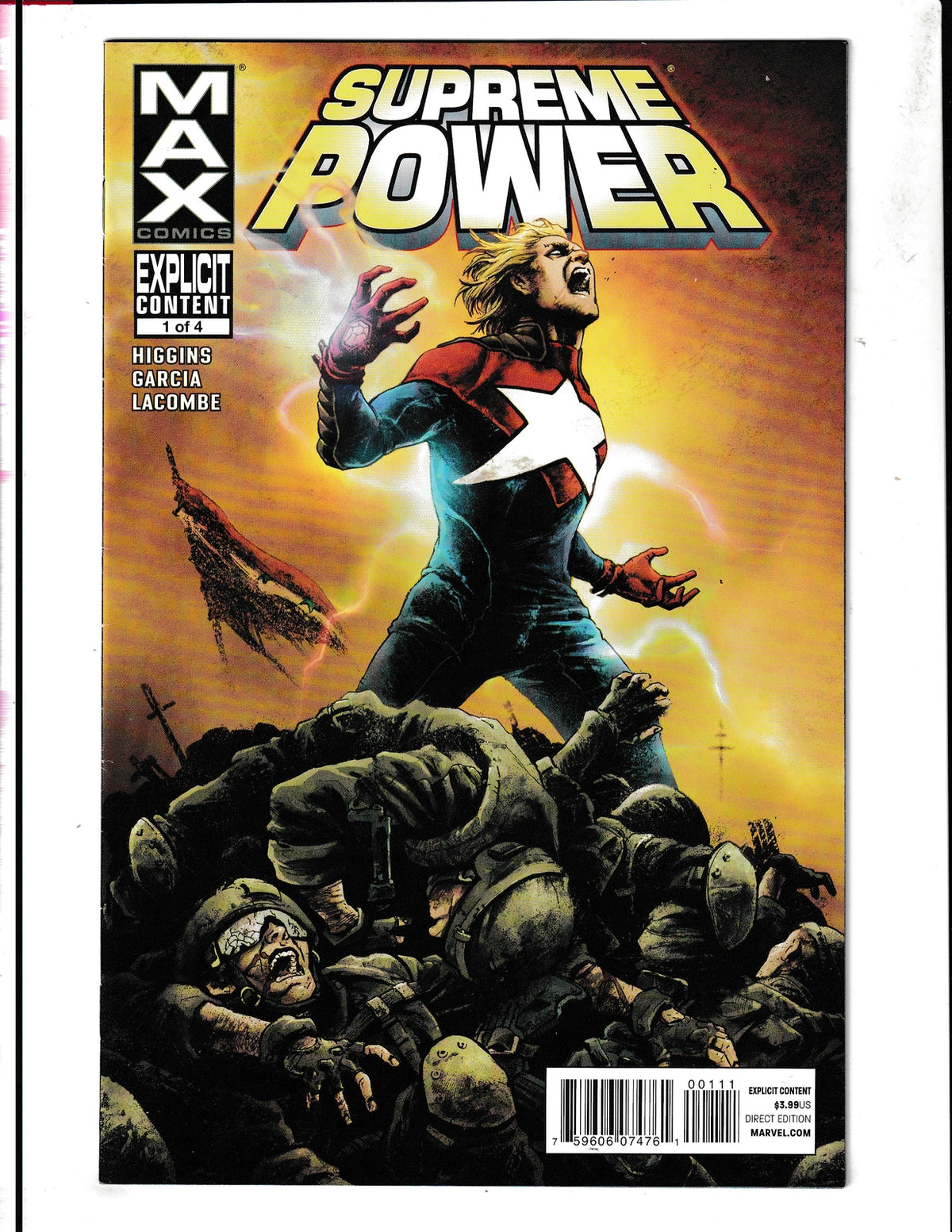 Supreme Power #1 (2011) Max Comics