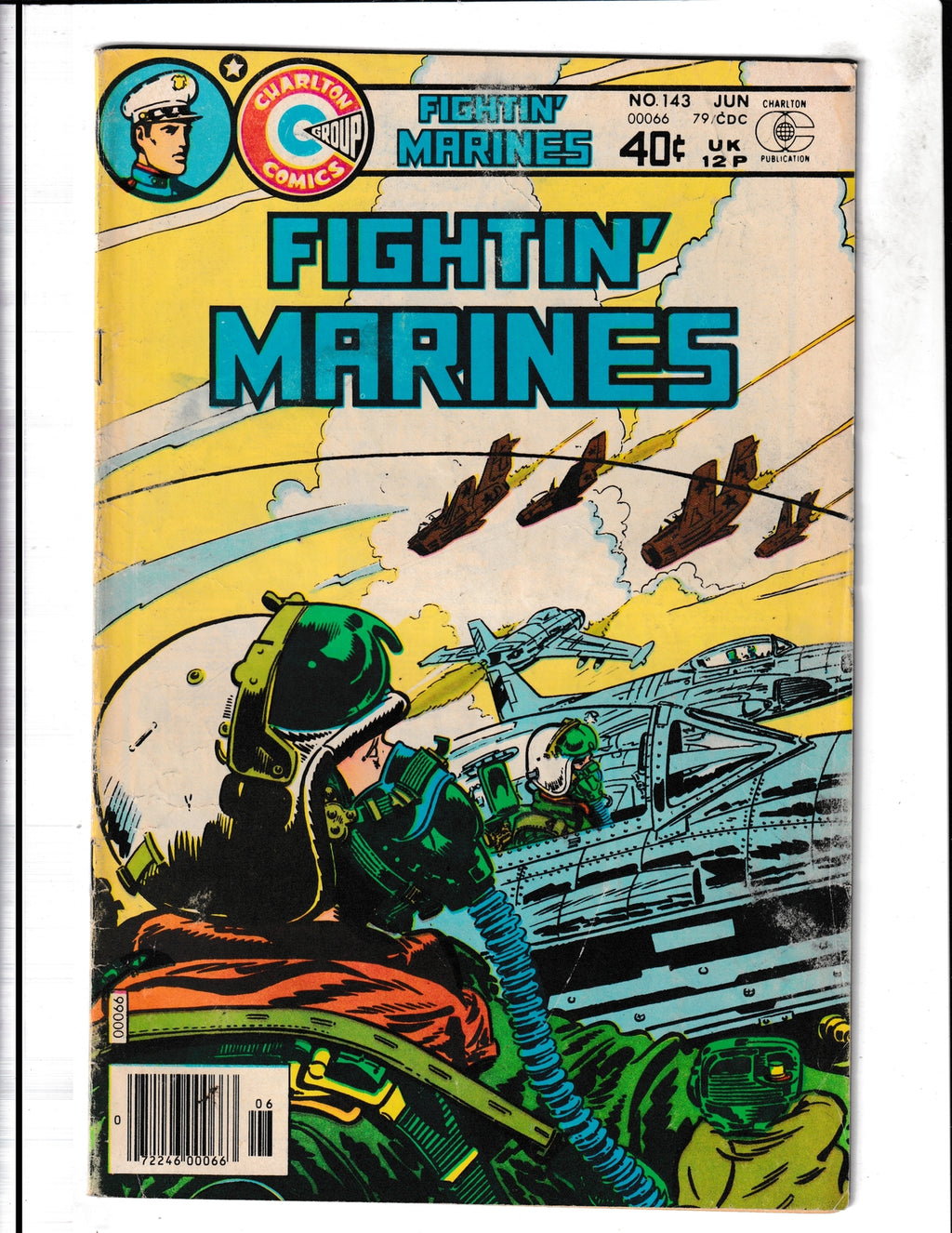 Fightin' Marines #143 (1979) War Charlton Comics