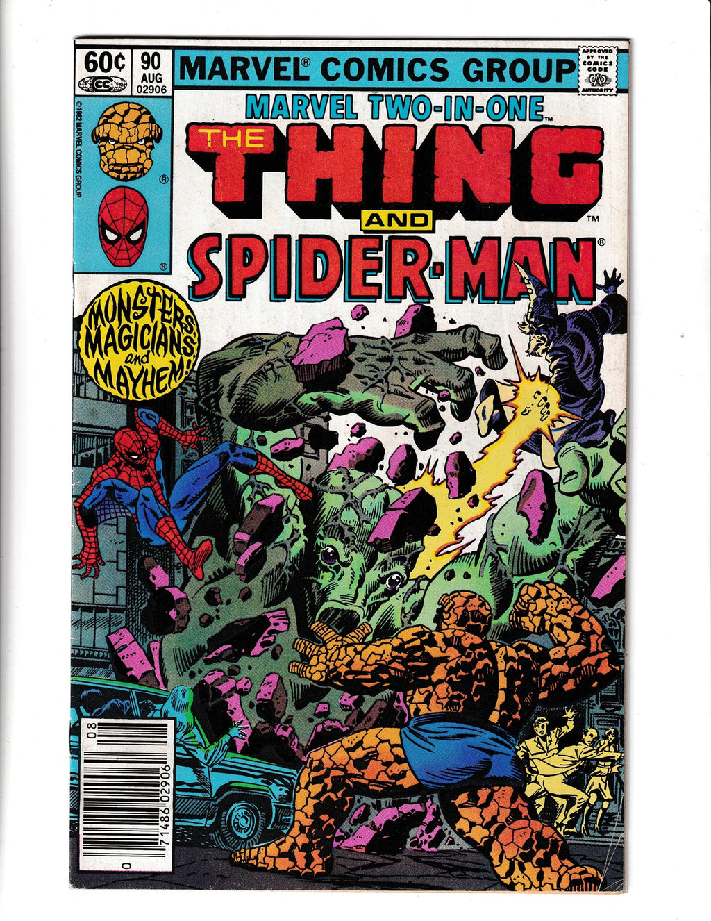 Marvel Two-In-One #90 (1982) Thing & Spider-Man Marvel Comics