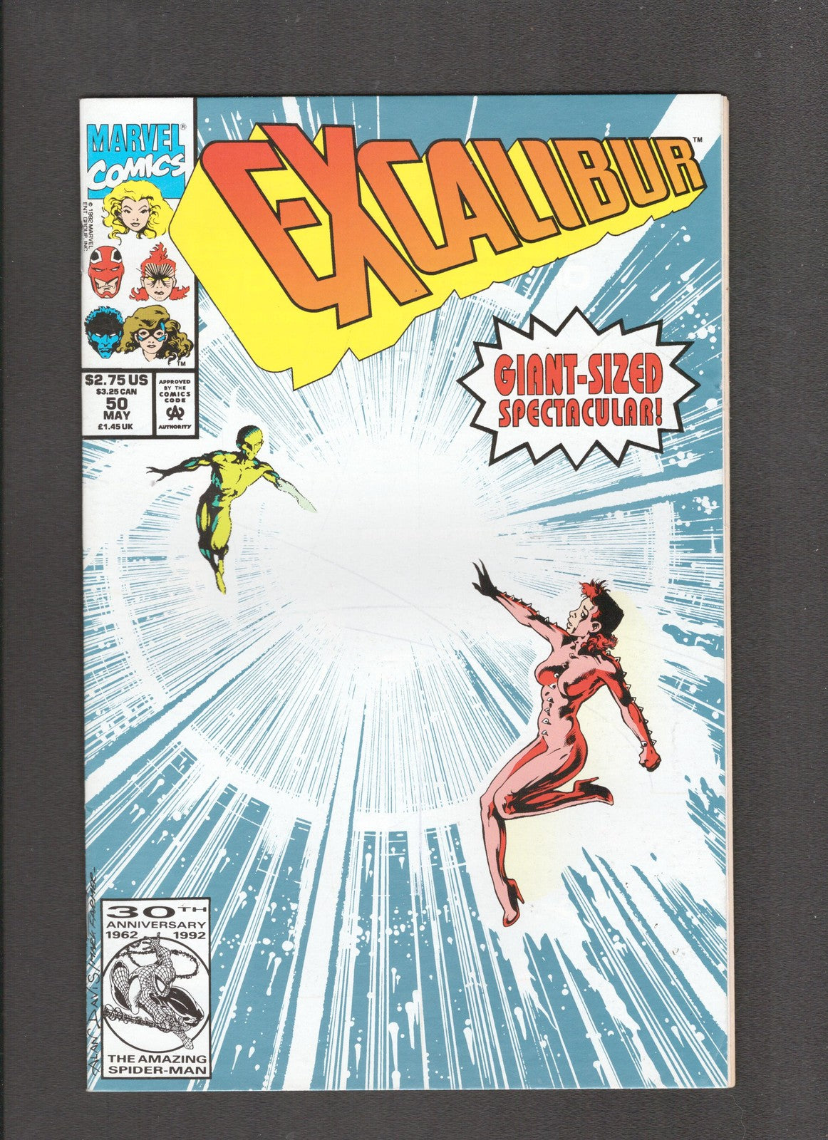 Excalibur #50 (1992) Mark Farmer, Alan Davis Marvel Comics