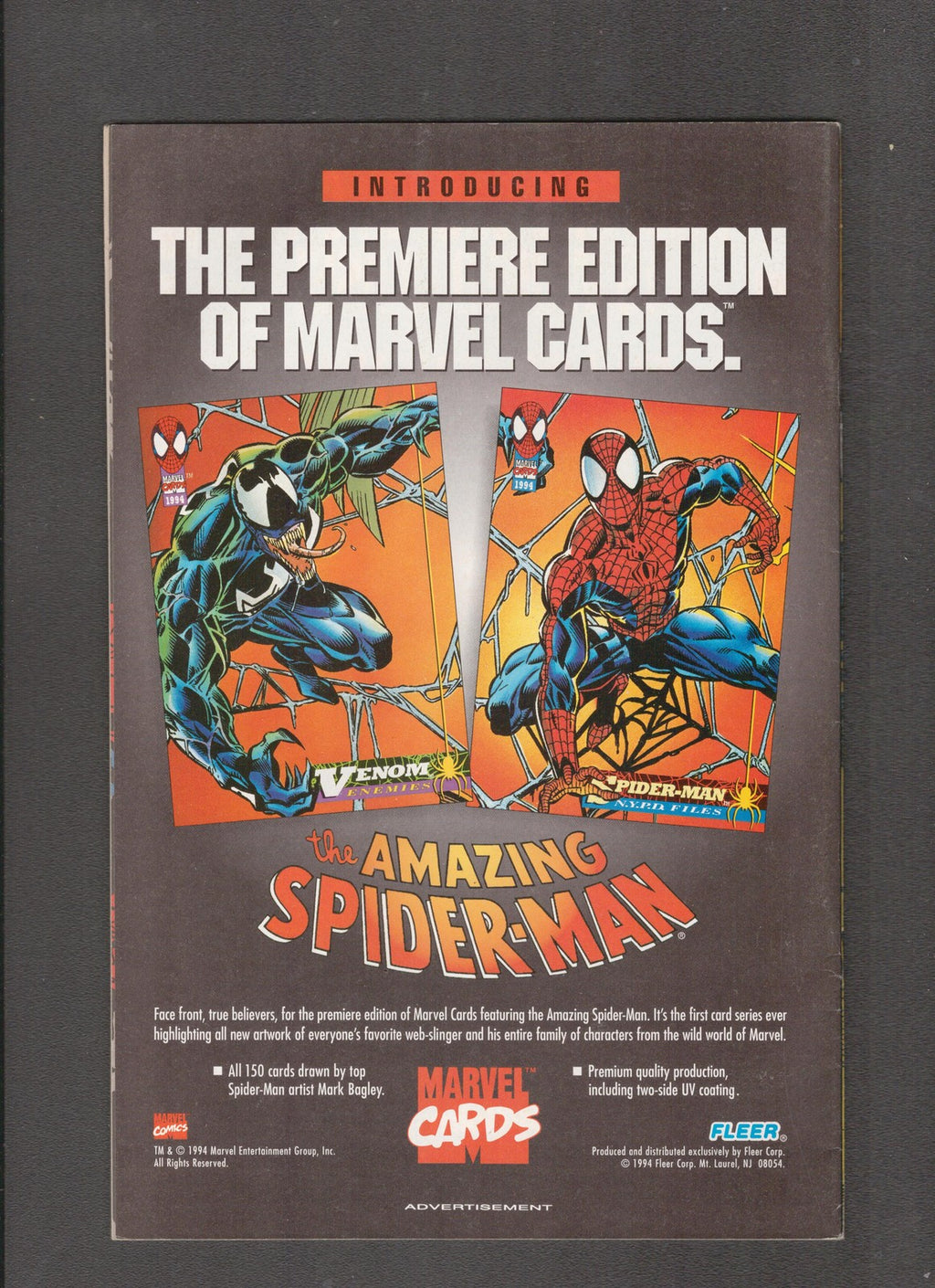 X-Force #34 (1994) Tony S Daniel  w/ Spidey Cards Marvel Comics