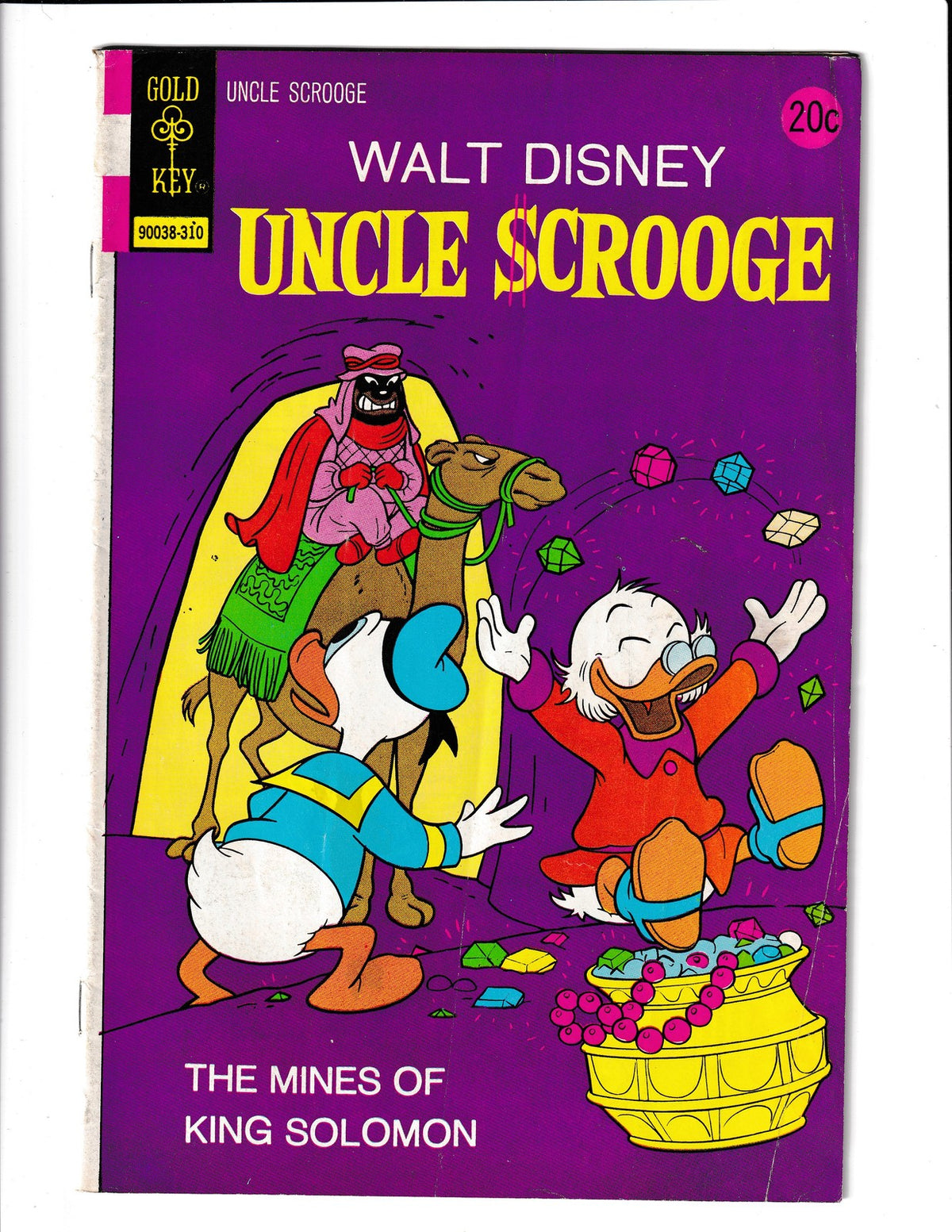 Uncle Scrooge #108 (1973) Gold Key Comics SKU:3306