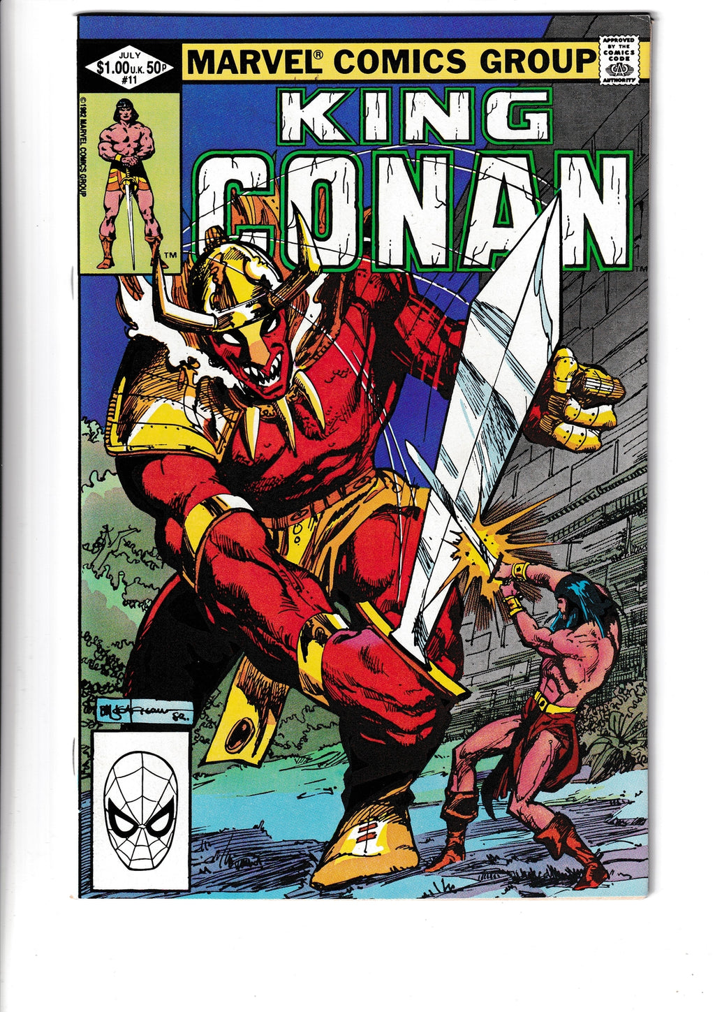King Conan #11 (1982) Marvel Comics
