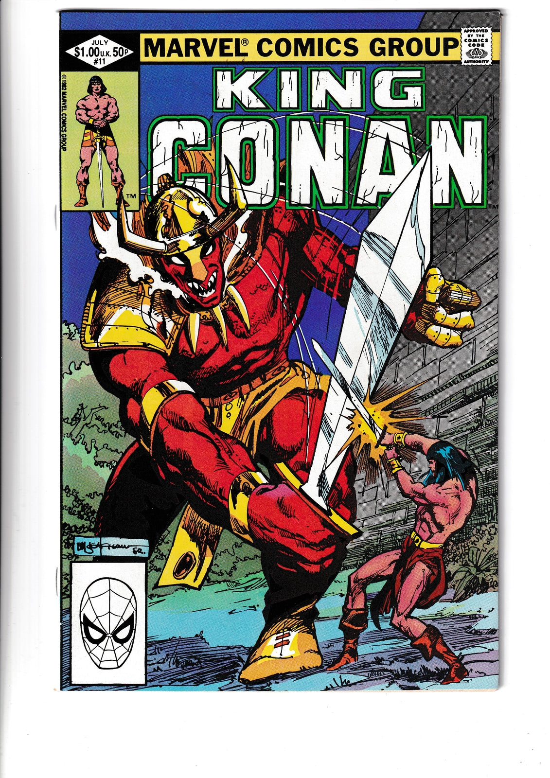 King Conan #11 (1982) Marvel Comics