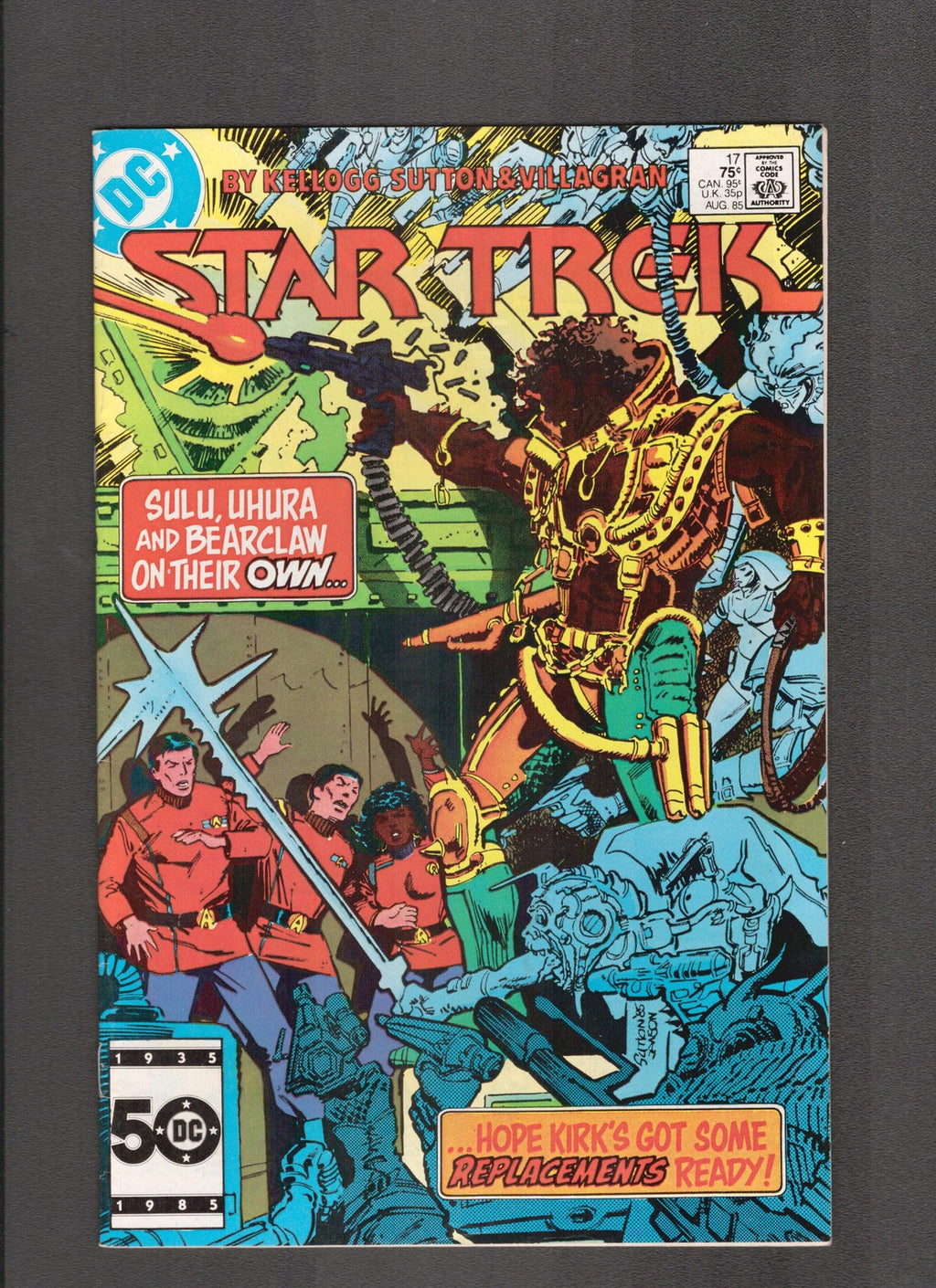 Star Trek #17 (1985) Klaus Jansen DC Comics
