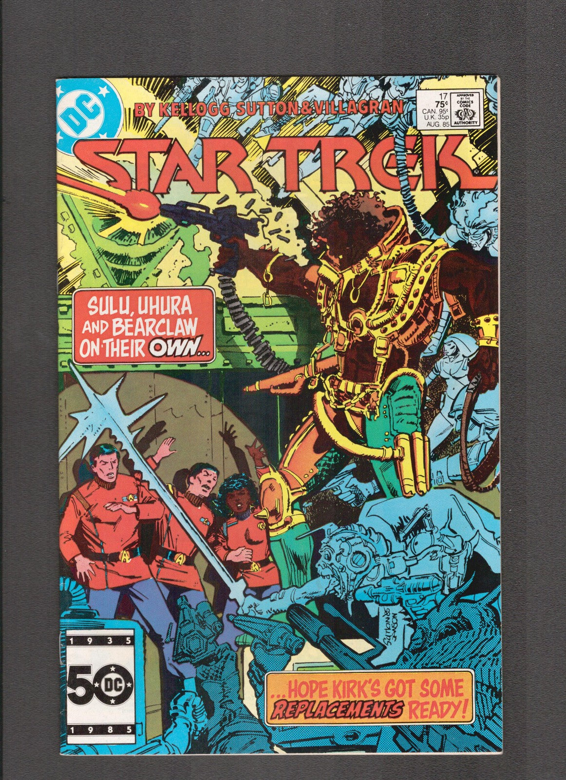 Star Trek #17 (1985) Klaus Jansen DC Comics