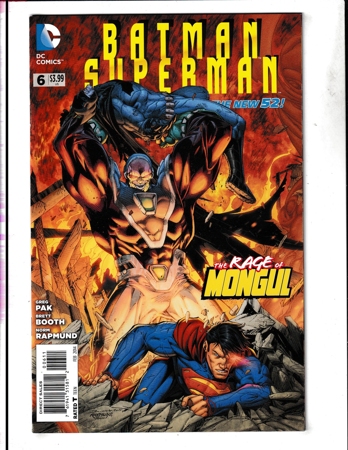Batman/Superman #6 (2014) DC Comics