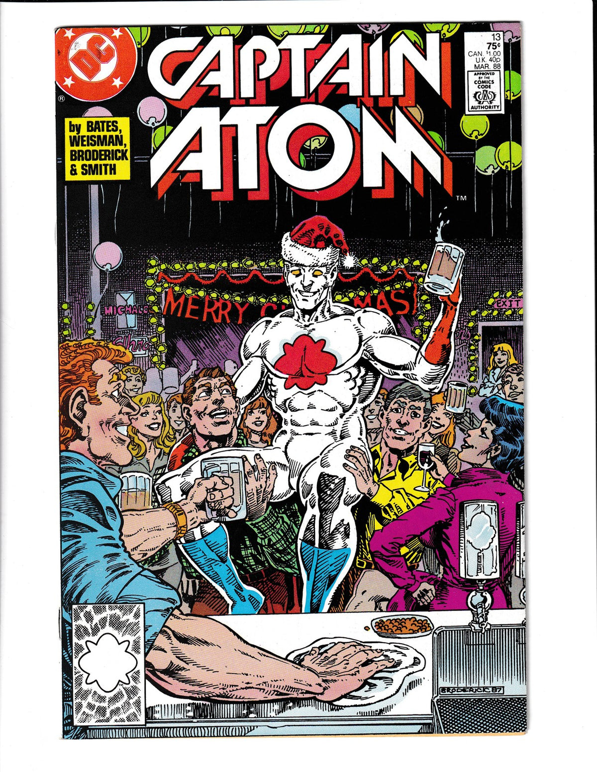 Captain Atom #13 (1988) DC Comics SKU:3410