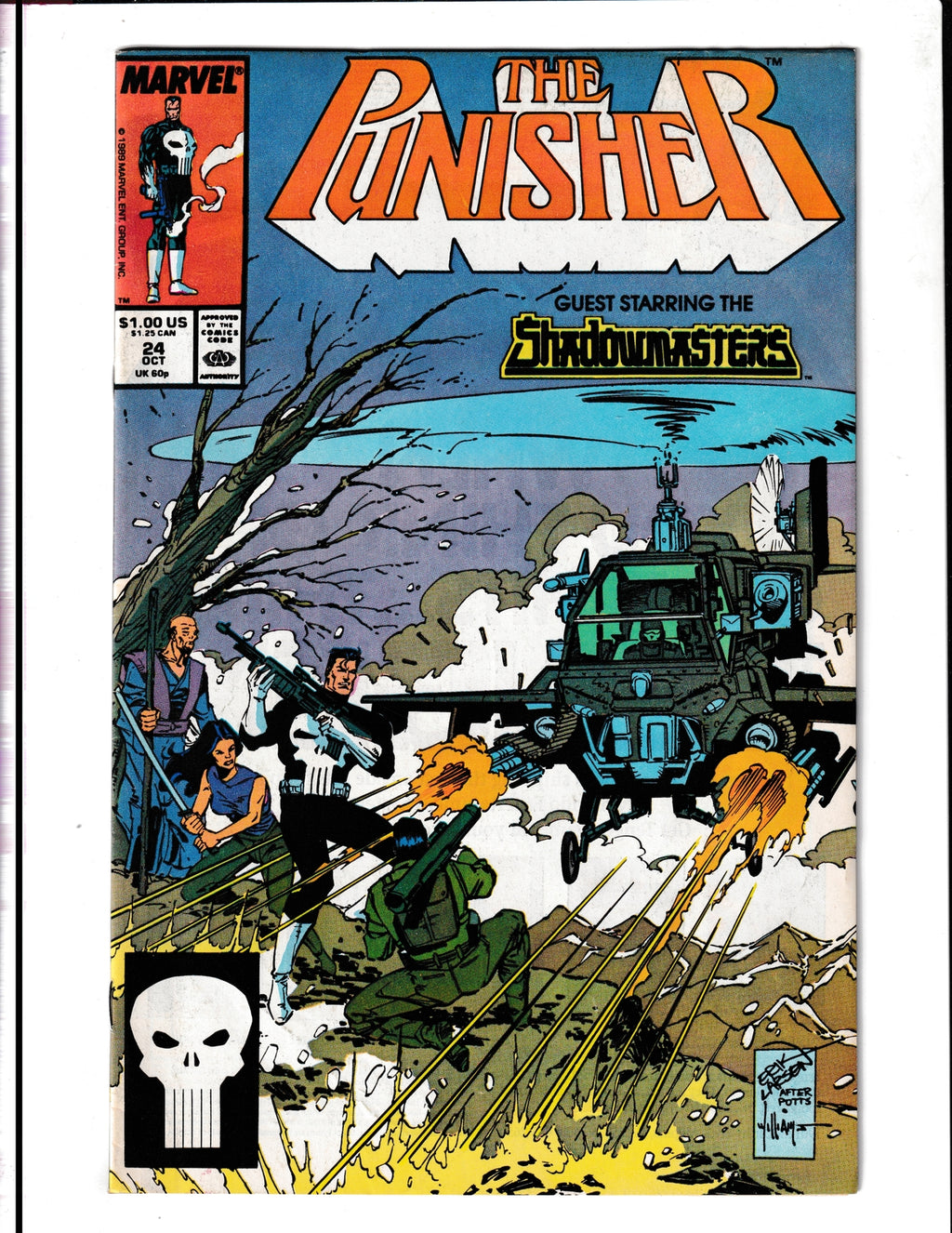 Punisher #24 (1989) Marvel Comics SKU:1516