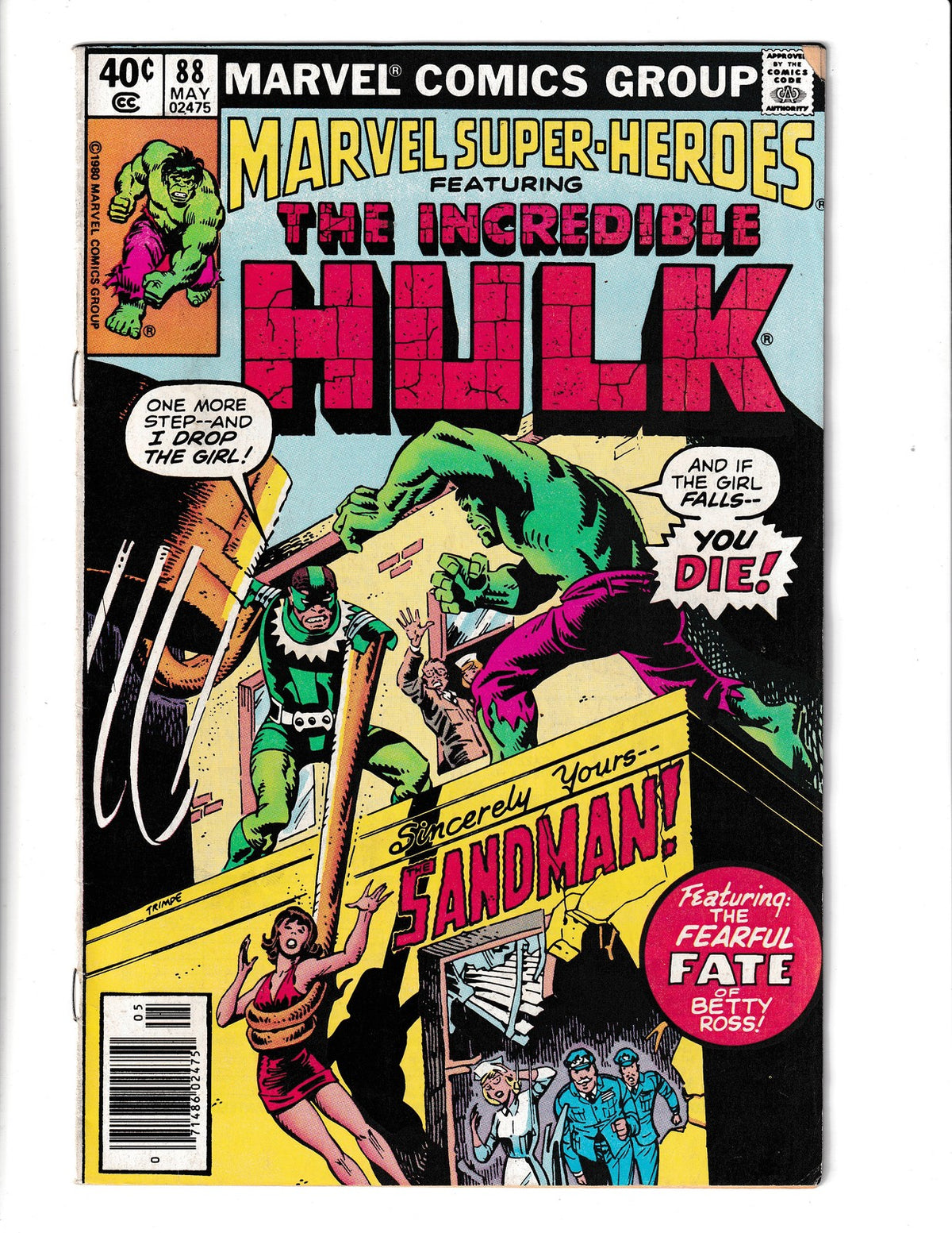 Marvel Super-Heroes #88 (1980) Feat. Hulk Marvel Comics