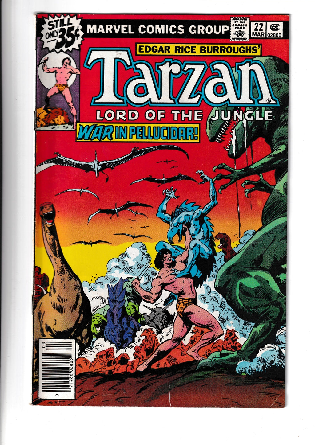 Tarzan #22 (1979) Marvel Comics