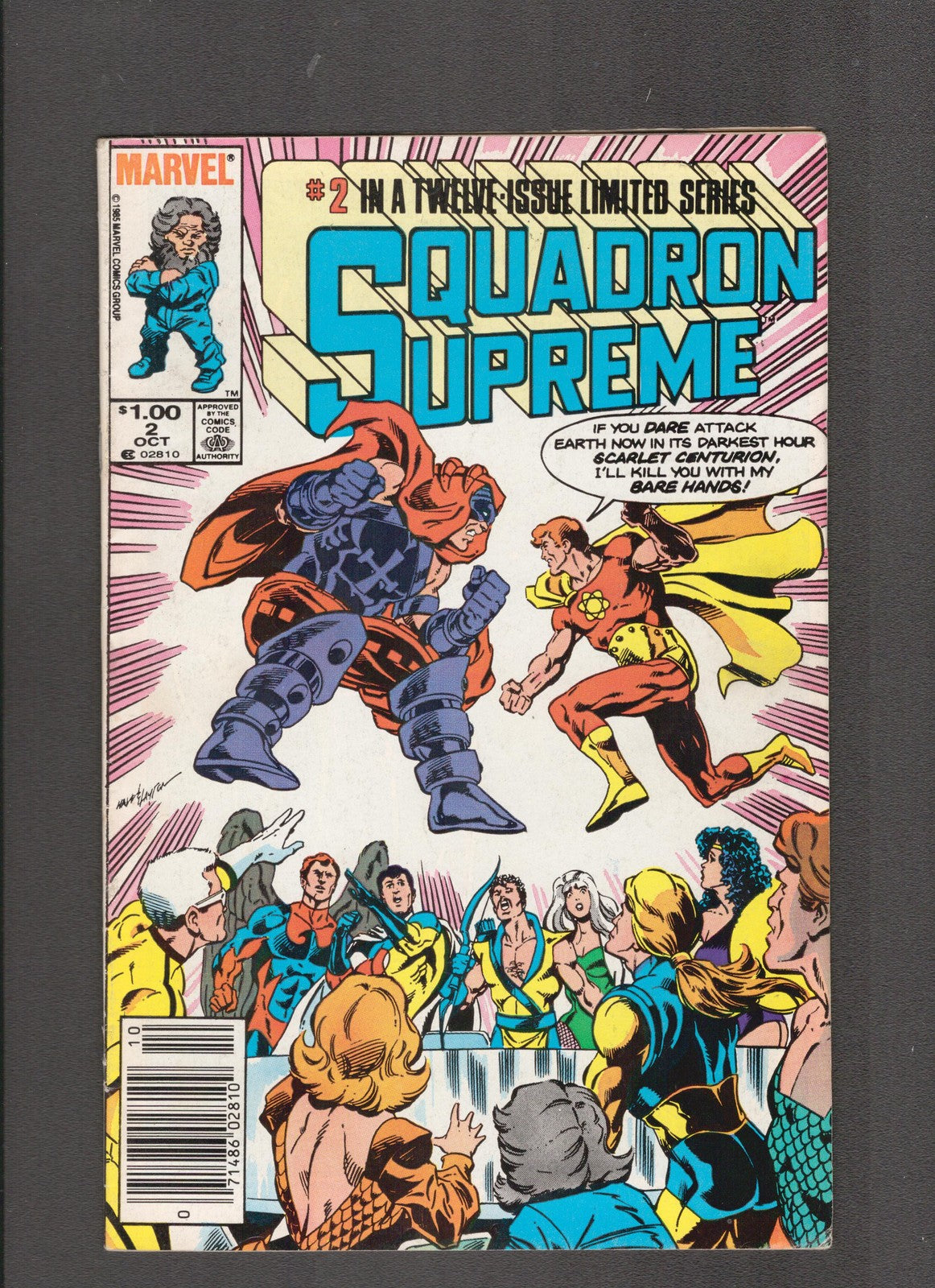Squadron Supreme #2 (1985) Bob Layton Marvel Comics