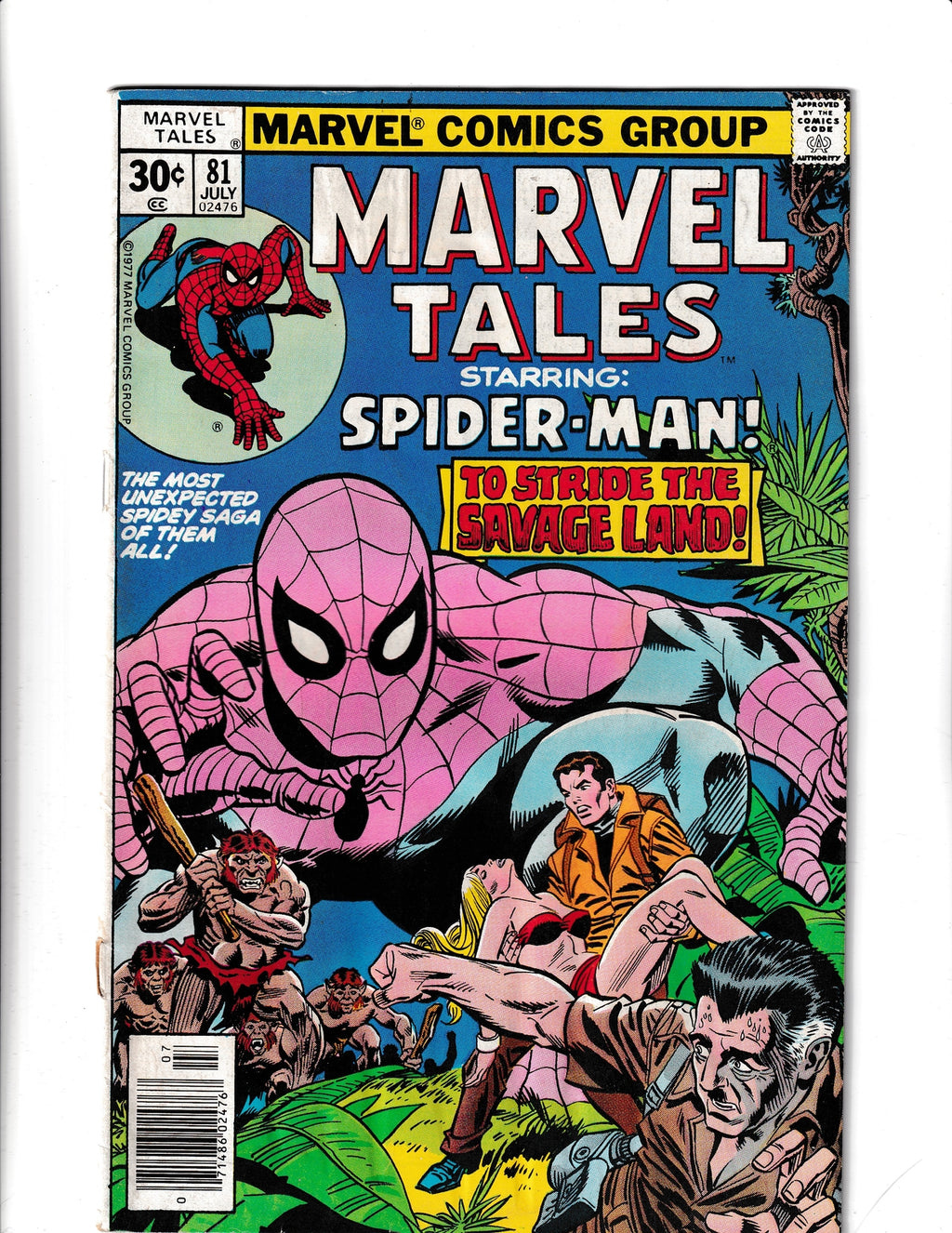 Marvel Tales #81 (1977) Spiderman Marvel Comics