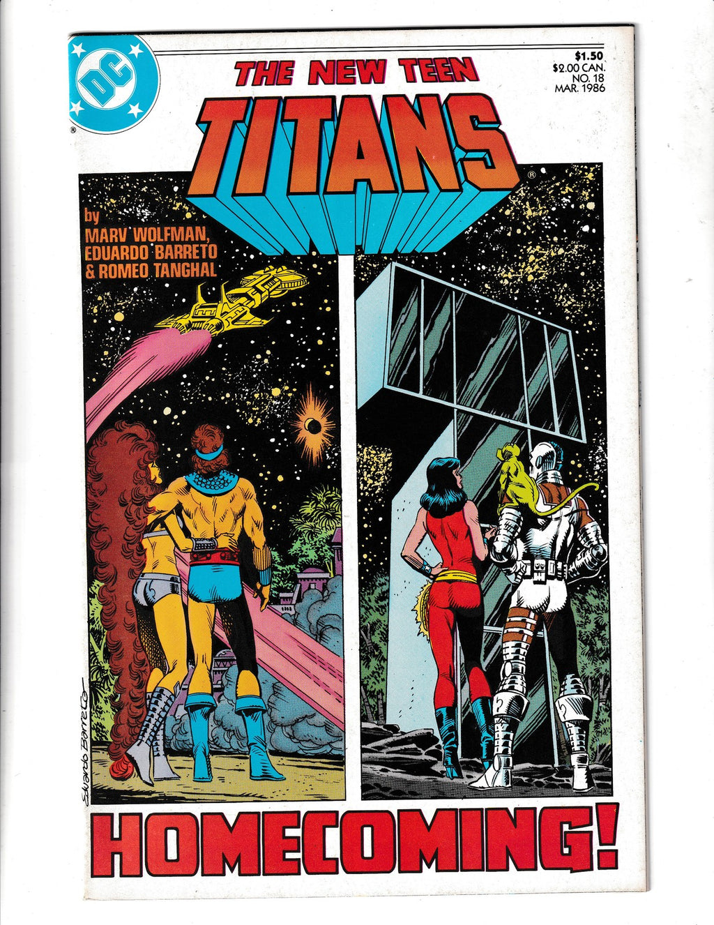 New Teen Titans #18 (1986) DC Comics