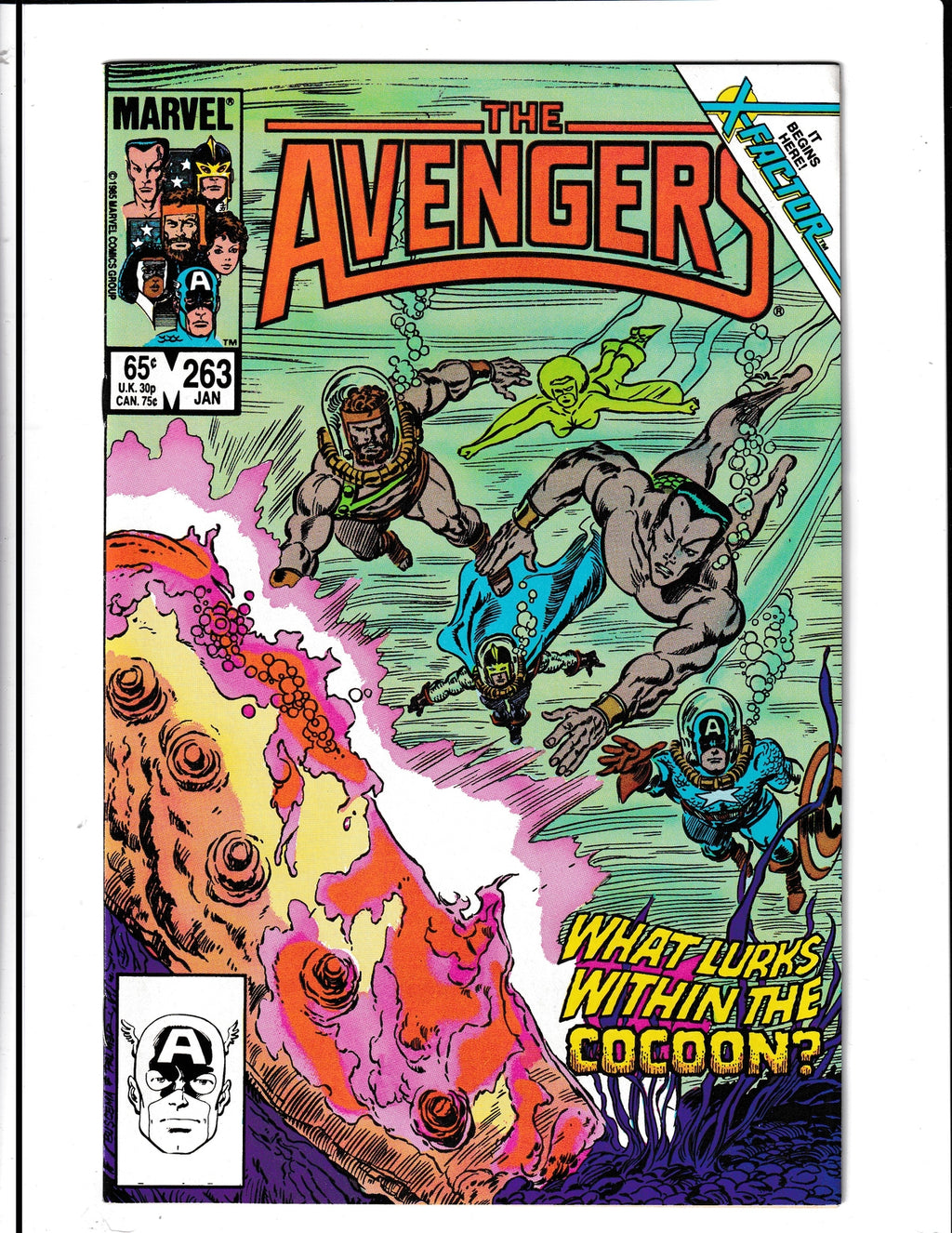Avengers #263 (1986) 1st Appearance of X-Factor (Team) Marvel Comics