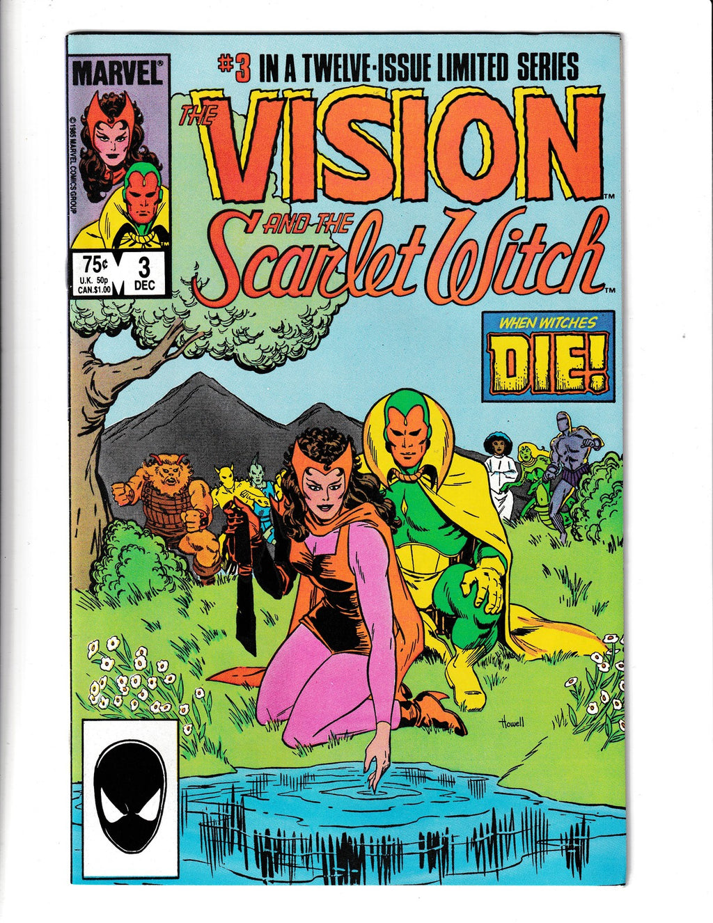 Vision and the Scarlet Witch #3 (1985) V2 Marvel Comics