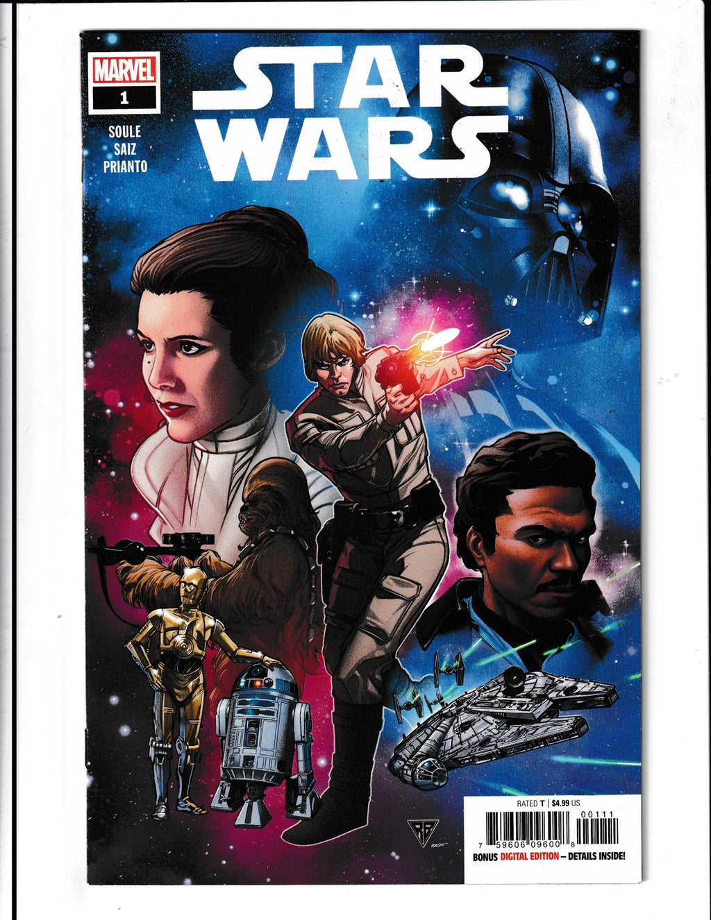 Star Wars #1 (2020) RB Silva Cove Marvel Comics