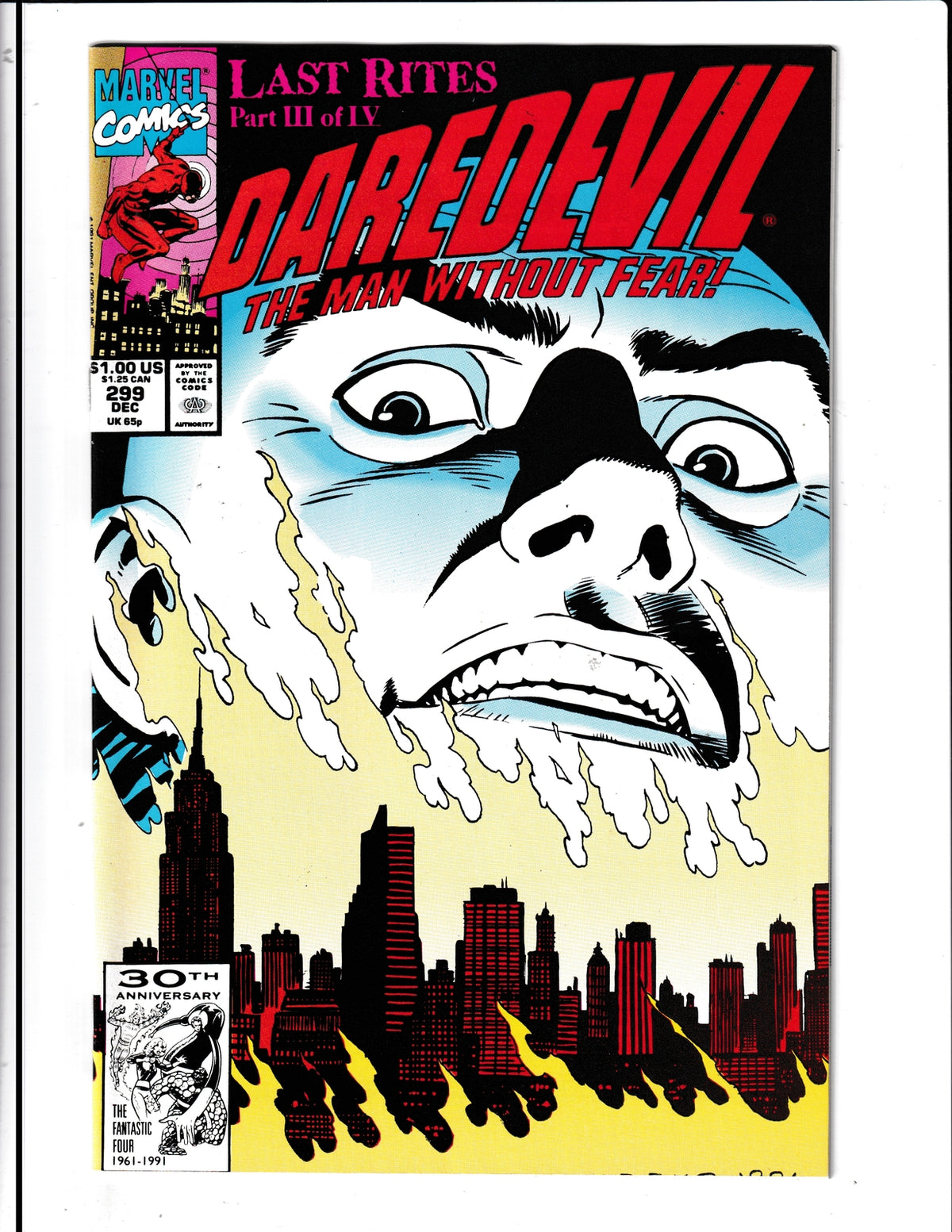 Daredevil #299 (1991) Marvel Comics