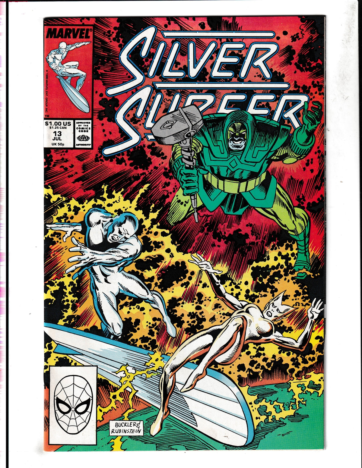 Silver Surfer #13 (1988) Marvel Comics