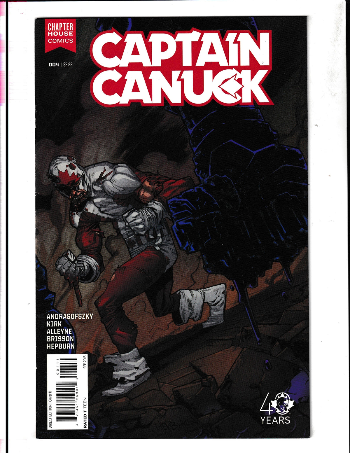 Captain Canuck #4b (2015) Chapter House Comics