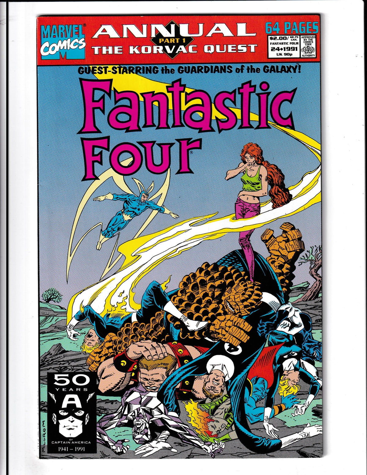 Fantastic Four Annual #24 (1991) Marvel Comics SKU:417