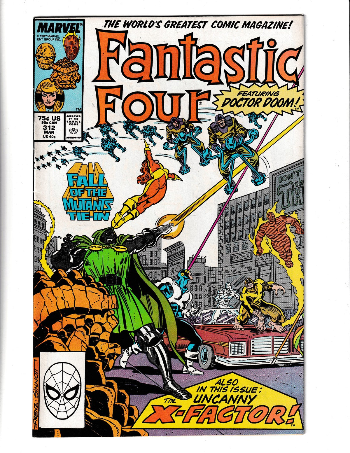 Fantastic Four #312 (1988) Marvel Comics SKU:2547
