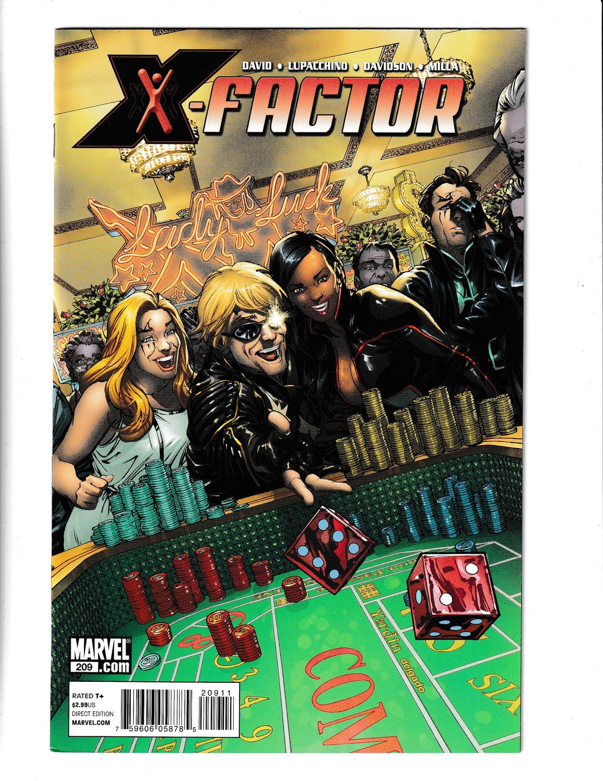 X-Factor #209 (2010) Vegas Marvel Comics