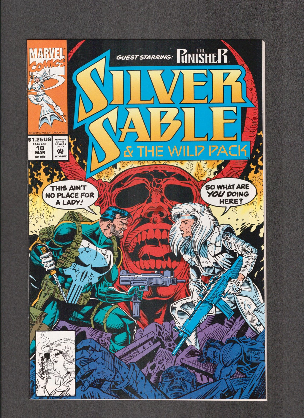 Silver Sable & The Wild Pack #10 (1993) Marvel Comics