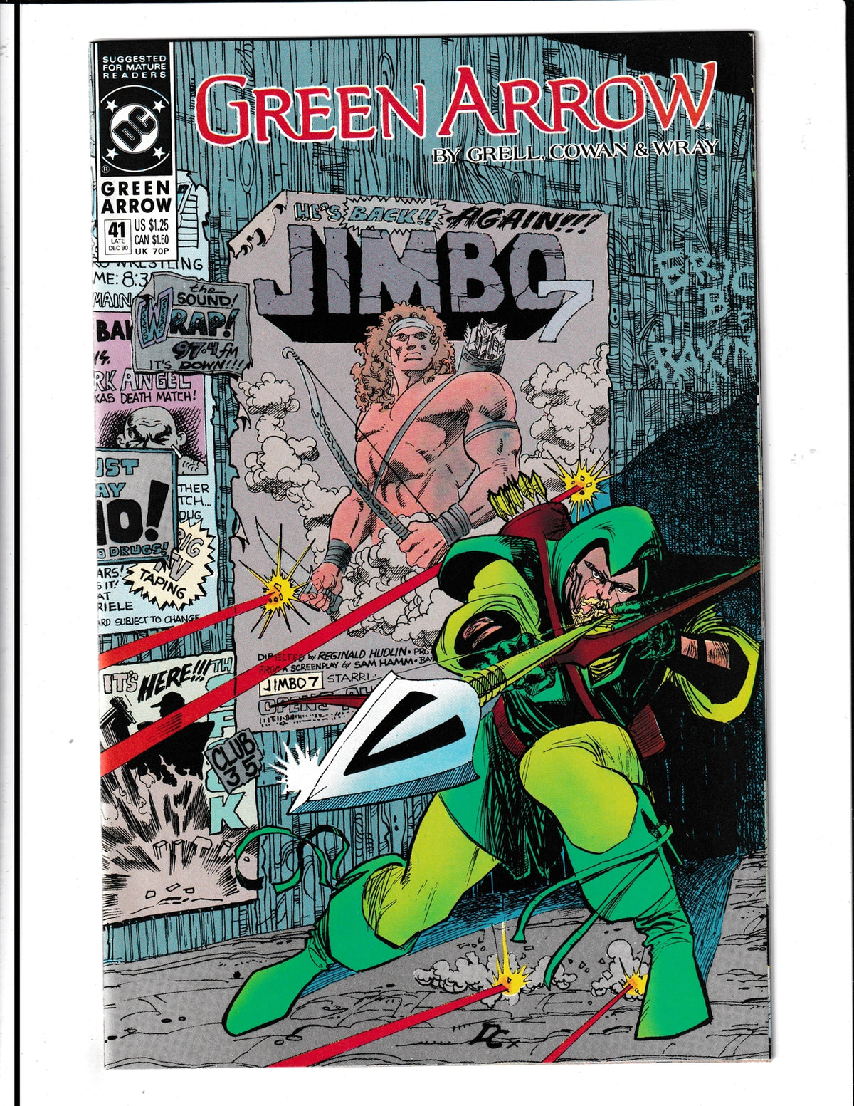 Green Arrow #41 (1990) HIGH GRADE Vol. 2 DC Comics
