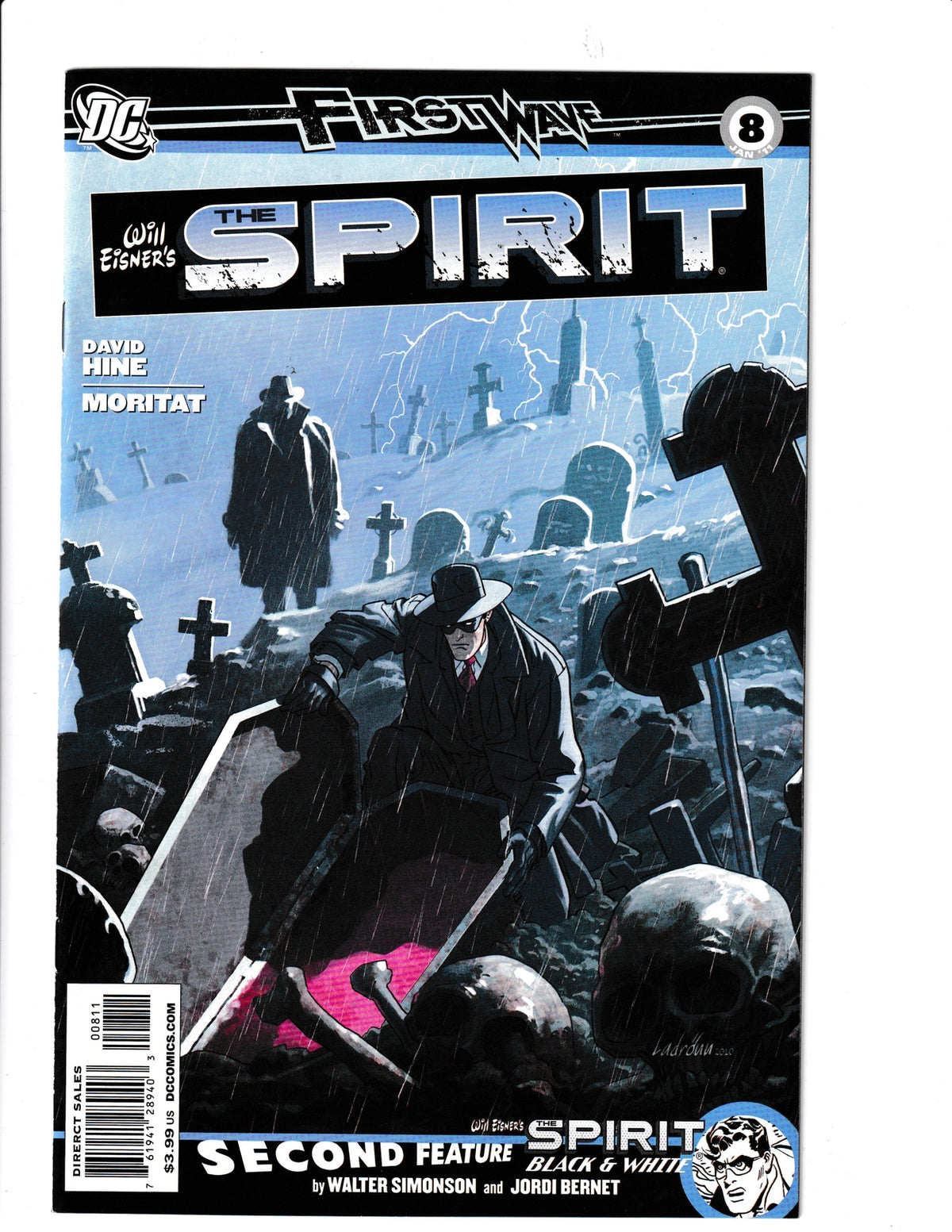 Spirit #8 (2011) Higher GradeDC Comics SKU:1194
