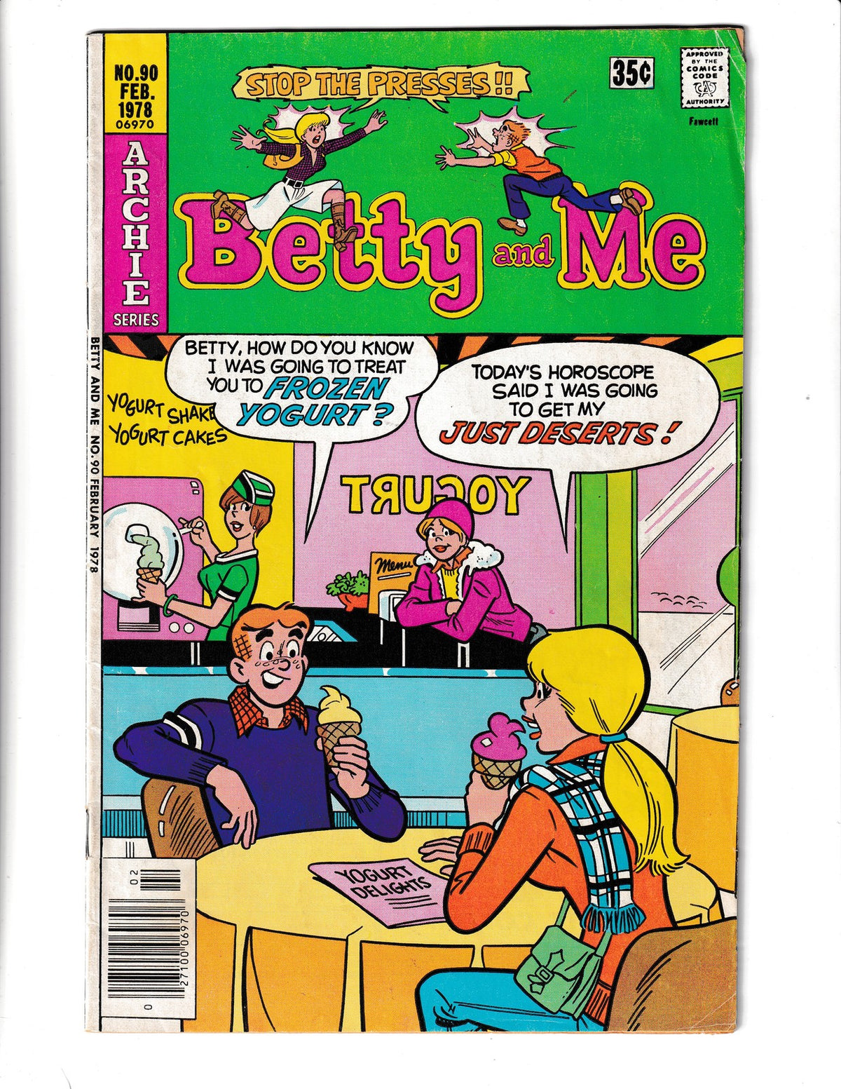 Betty and Me #90 (1978) Archie Comics