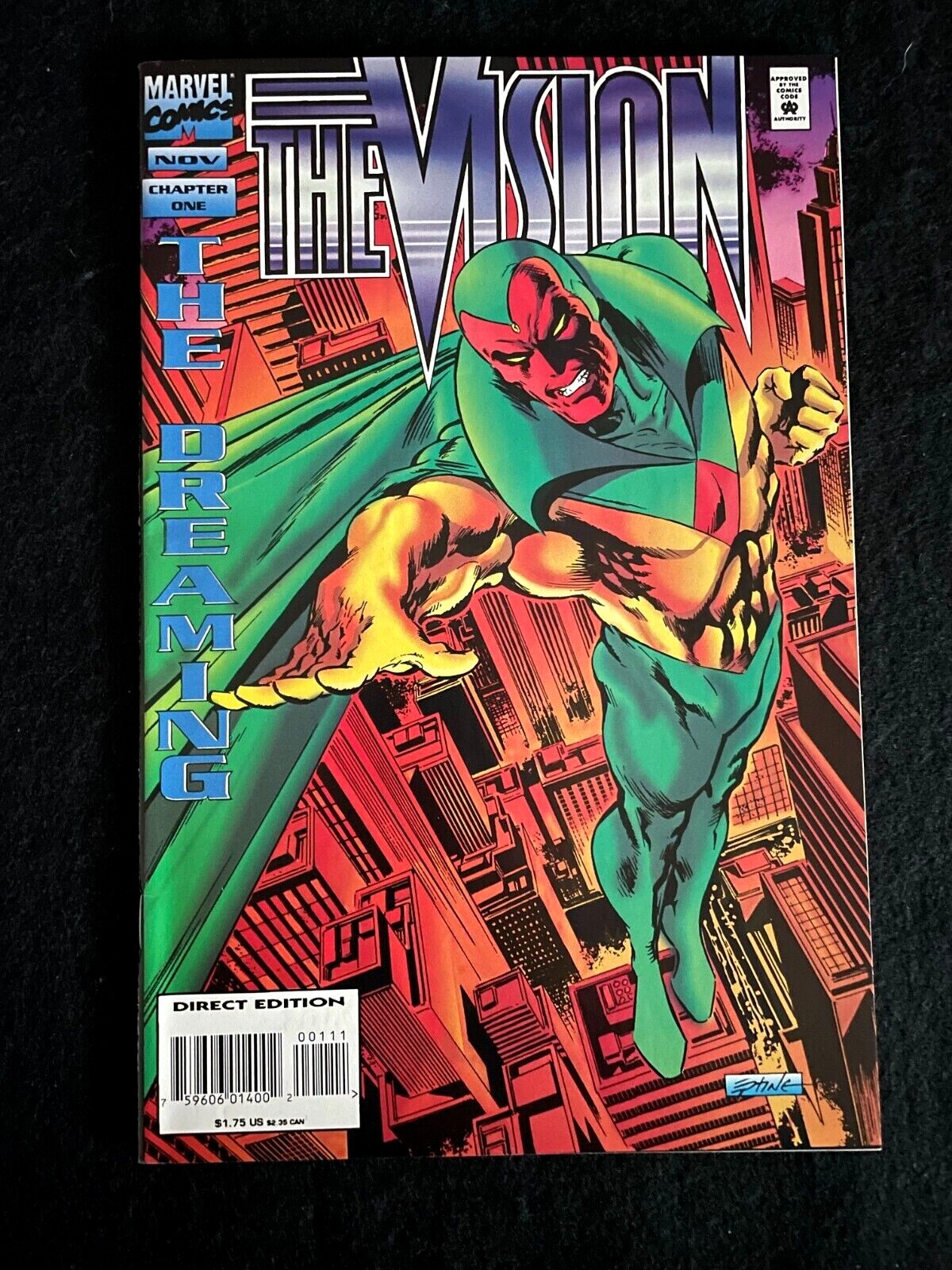 The Vision #1 1994 - 1st Solo Series - HIGHER GRADE