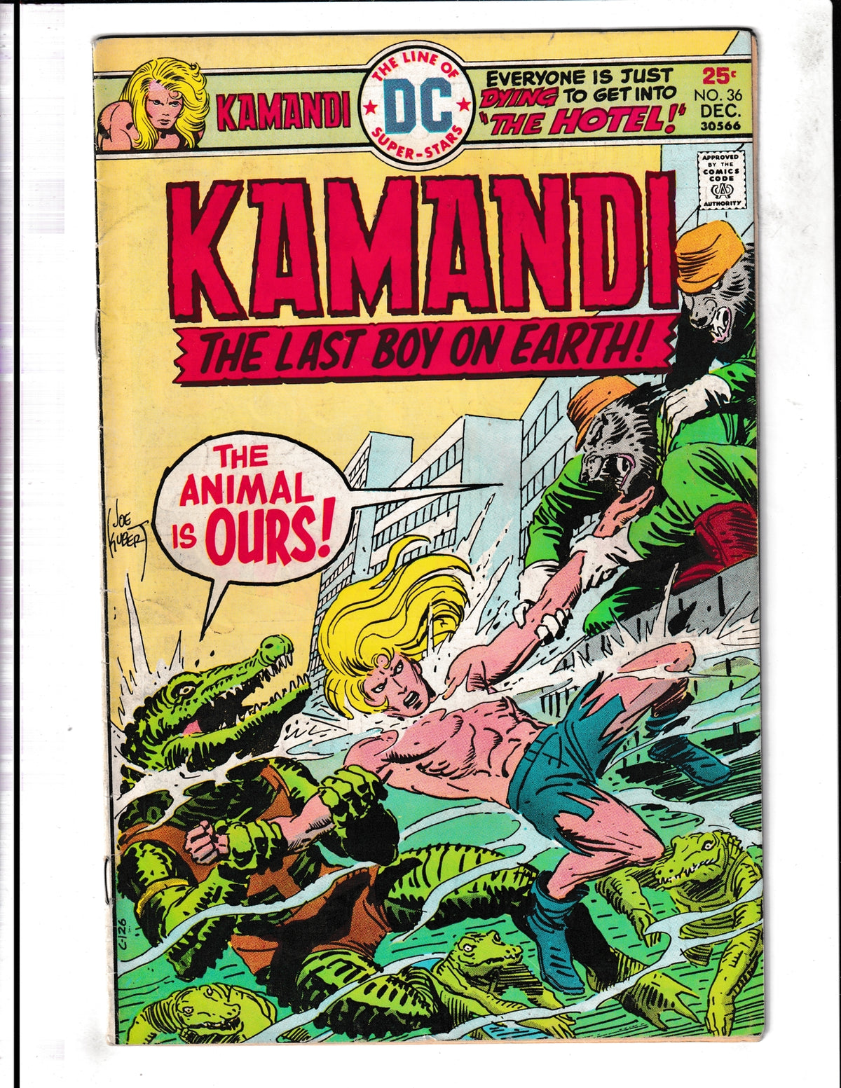 Kamandi: The Last Boy on Earth #36 (1975) DC Comics