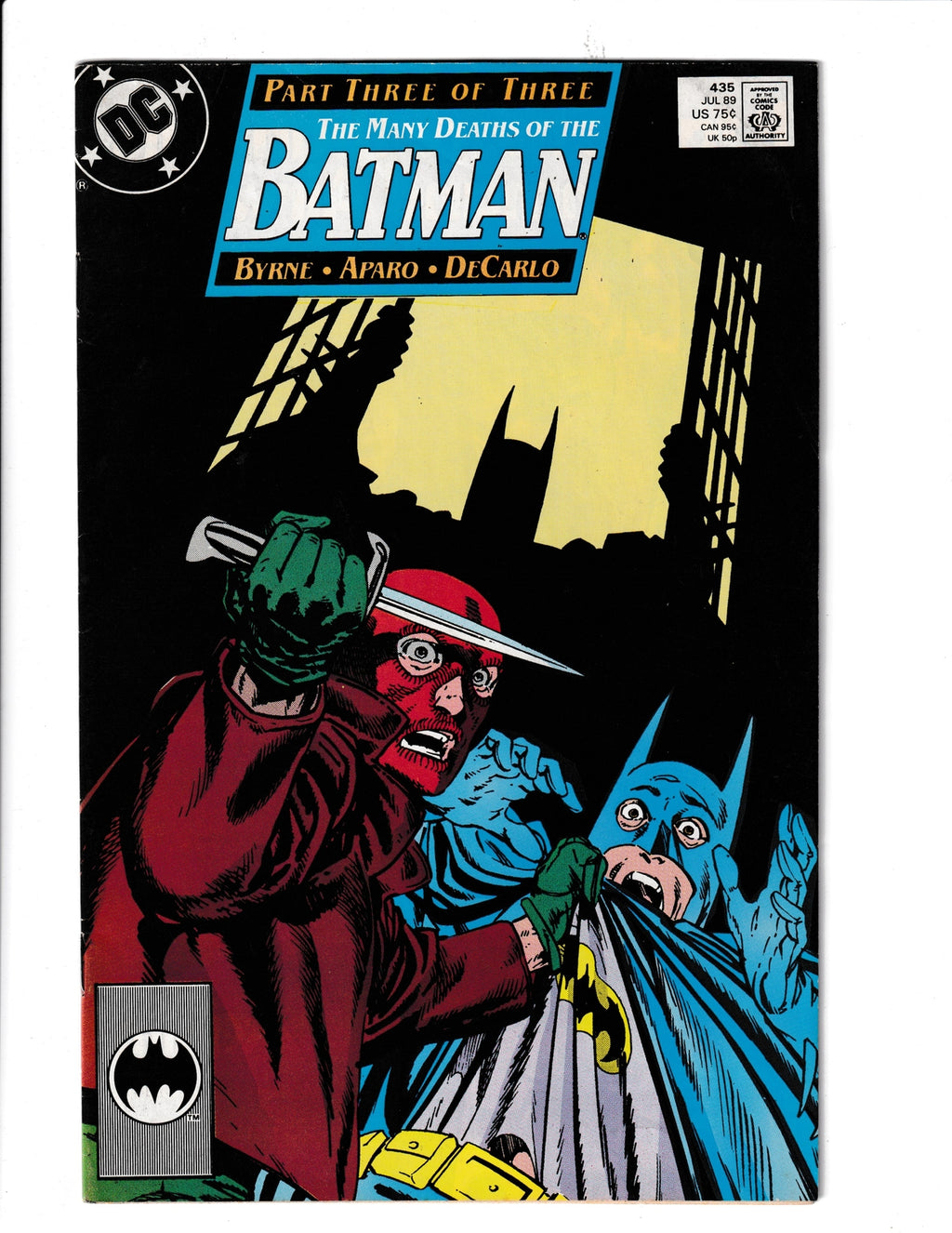 Batman #435 (1989) Byrne DC Comics