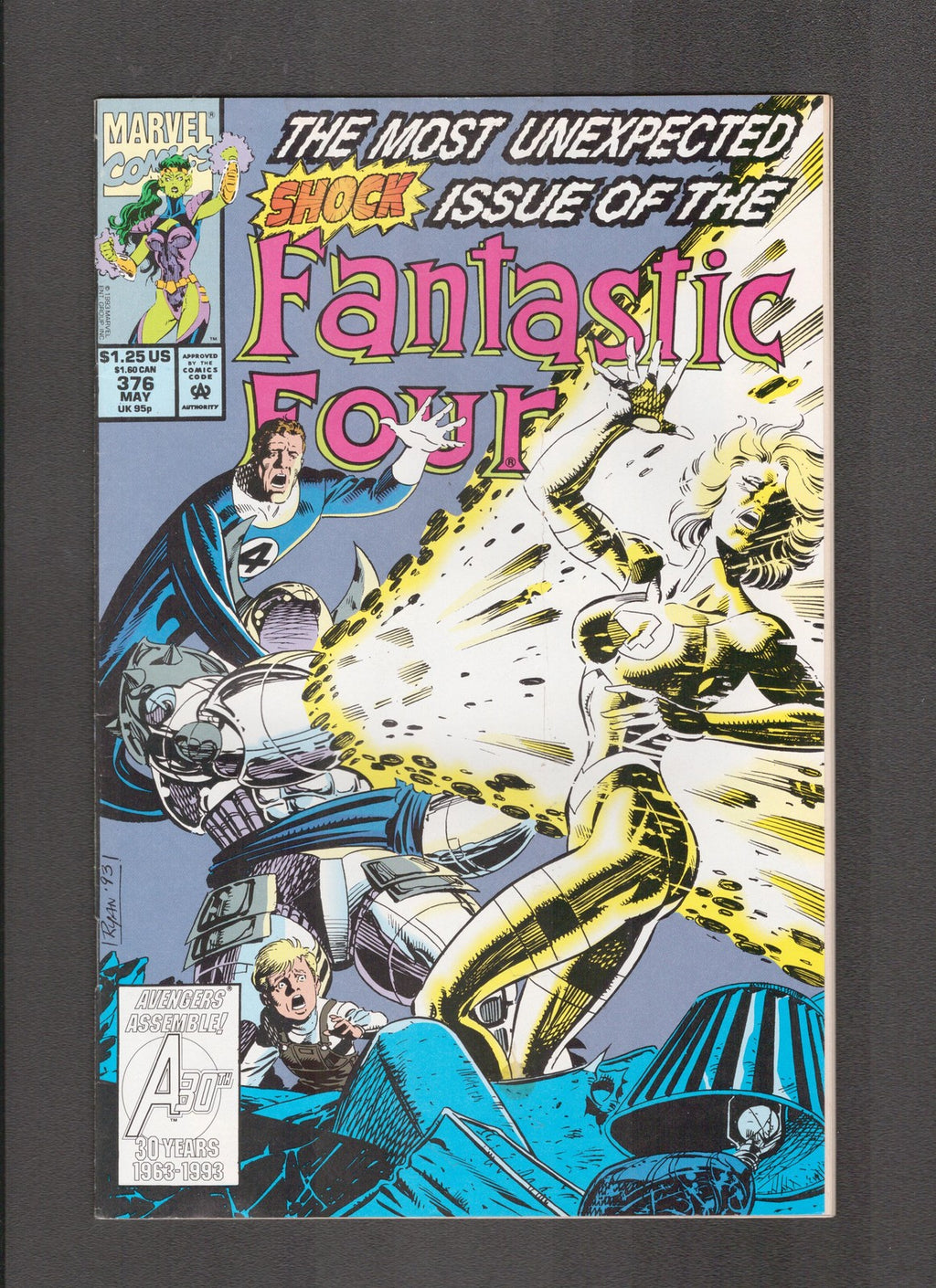 Fantastic Four #376 (1993) Paul Ryan Art Marvel Comics