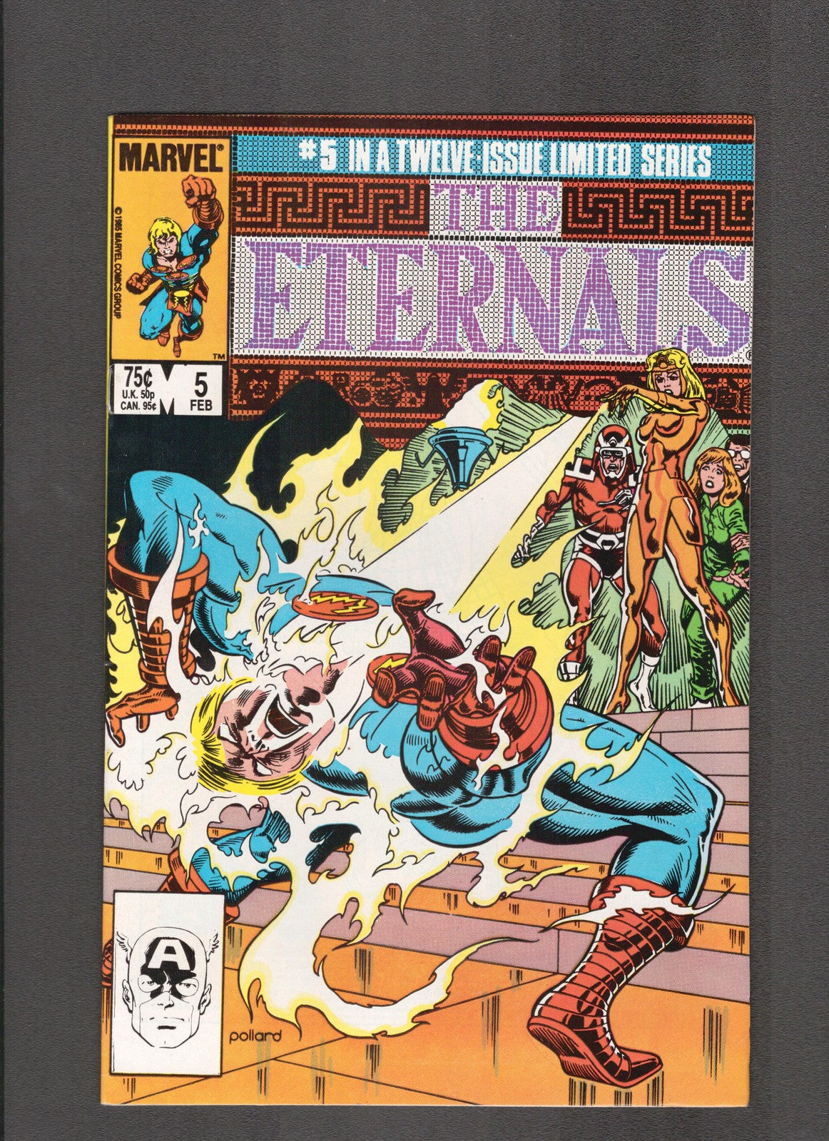 Eternals #5 (1986) Sal Buscema Marvel Comics