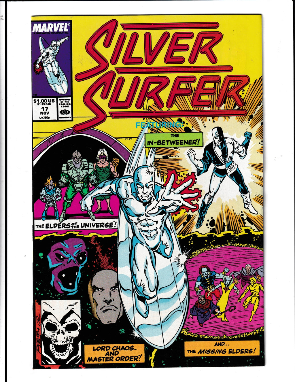 Silver Surfer #17 (1988) Marvel Comics SKU:951