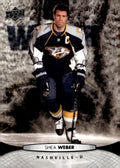 2011-12 Upper Deck #97 Shea Weber Hockey Nashville Predators