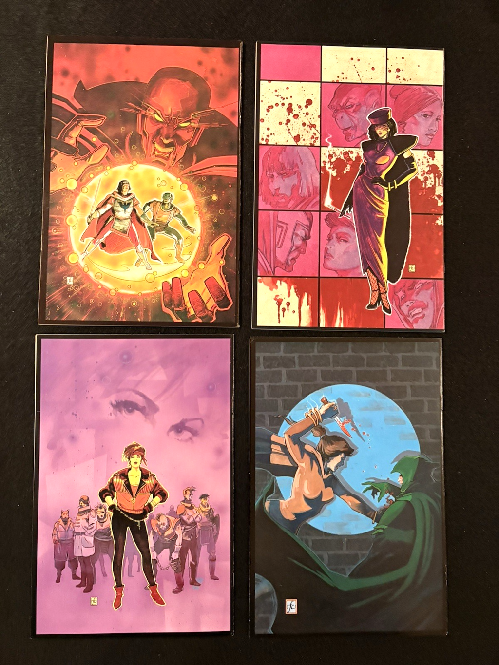 Final Cycle Complete Set #1-4 (1987) Dragon's Teeth Comics