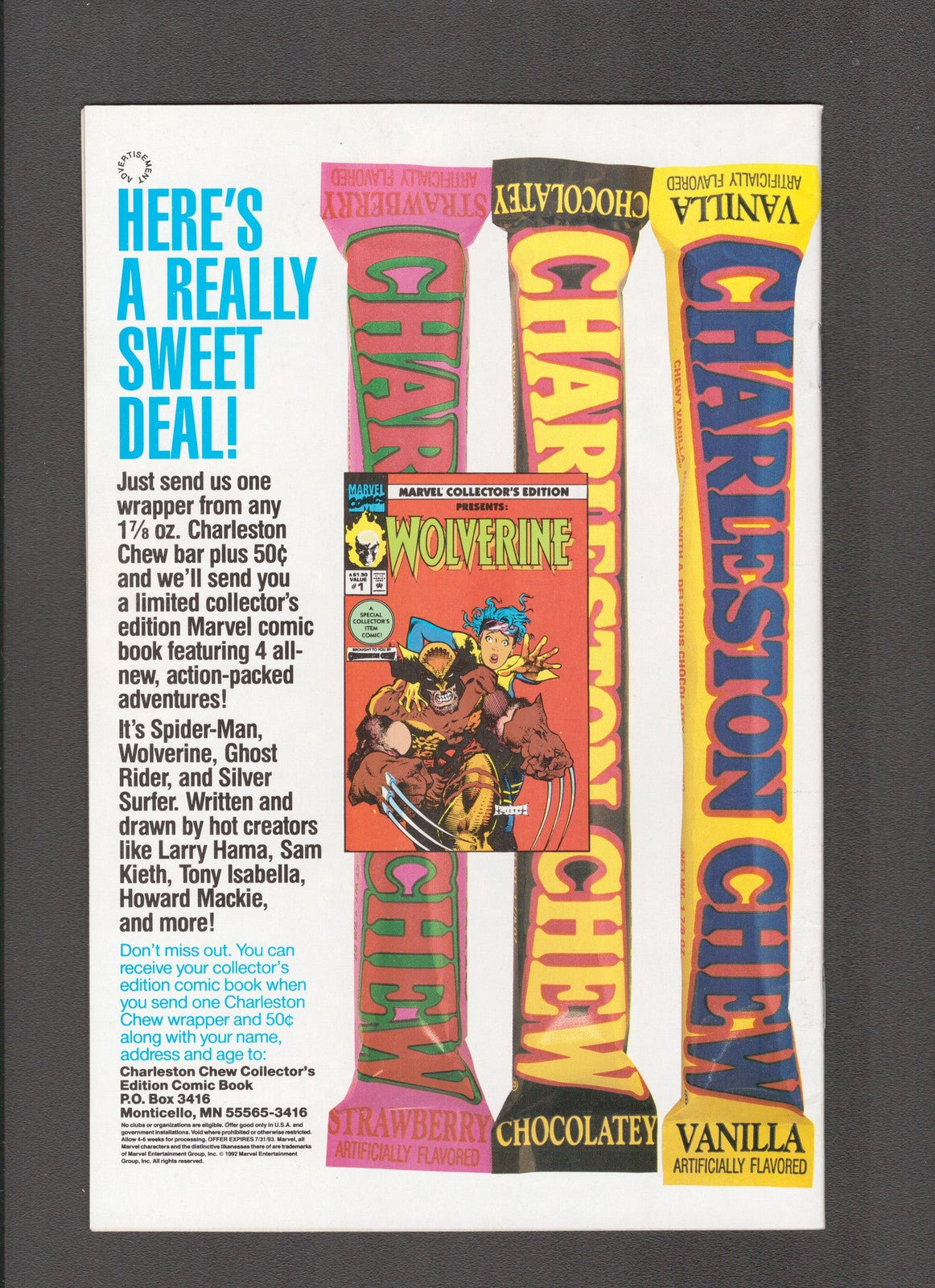 Wolverine #61 (1992) Larry Hama, Mark Texeria Marvel Comics