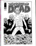 Walking Dead #1 (2015) B/W Wizard World Las Vegas Variant Image Comics