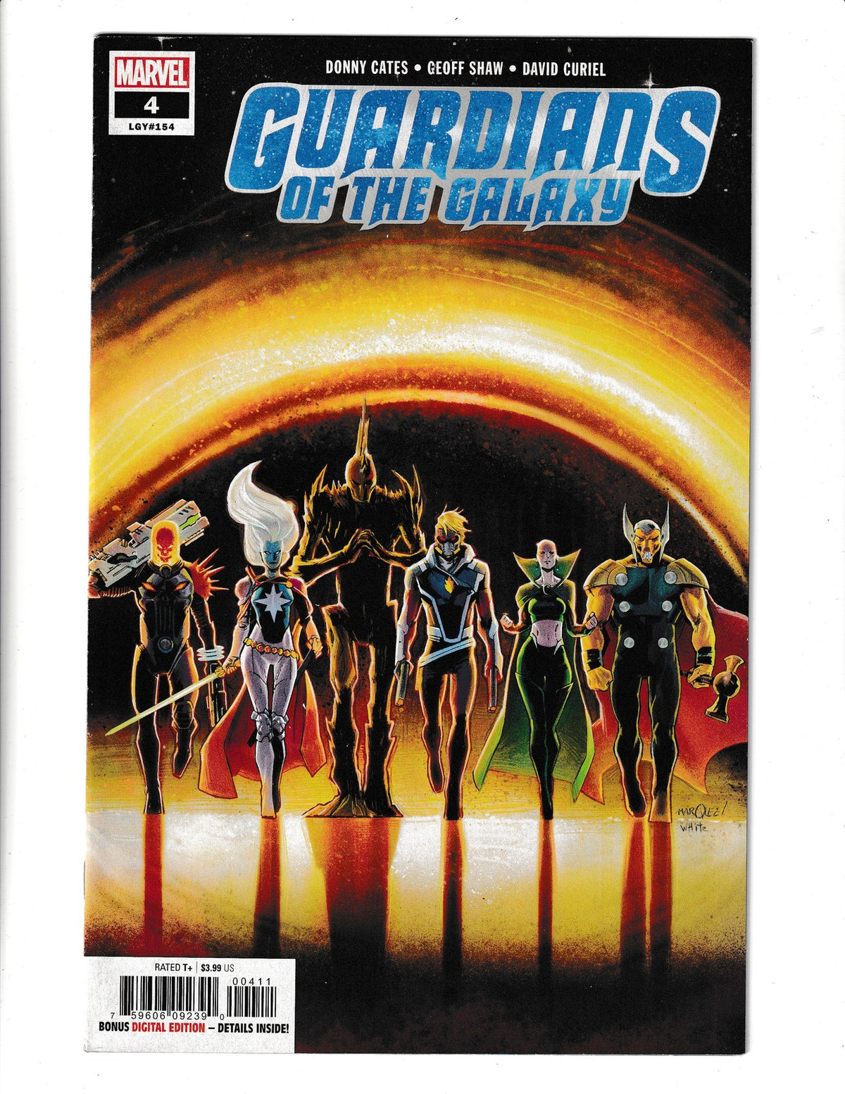 Guardians of the Galaxy #4 (2019) Marvel Comics SKU:2698