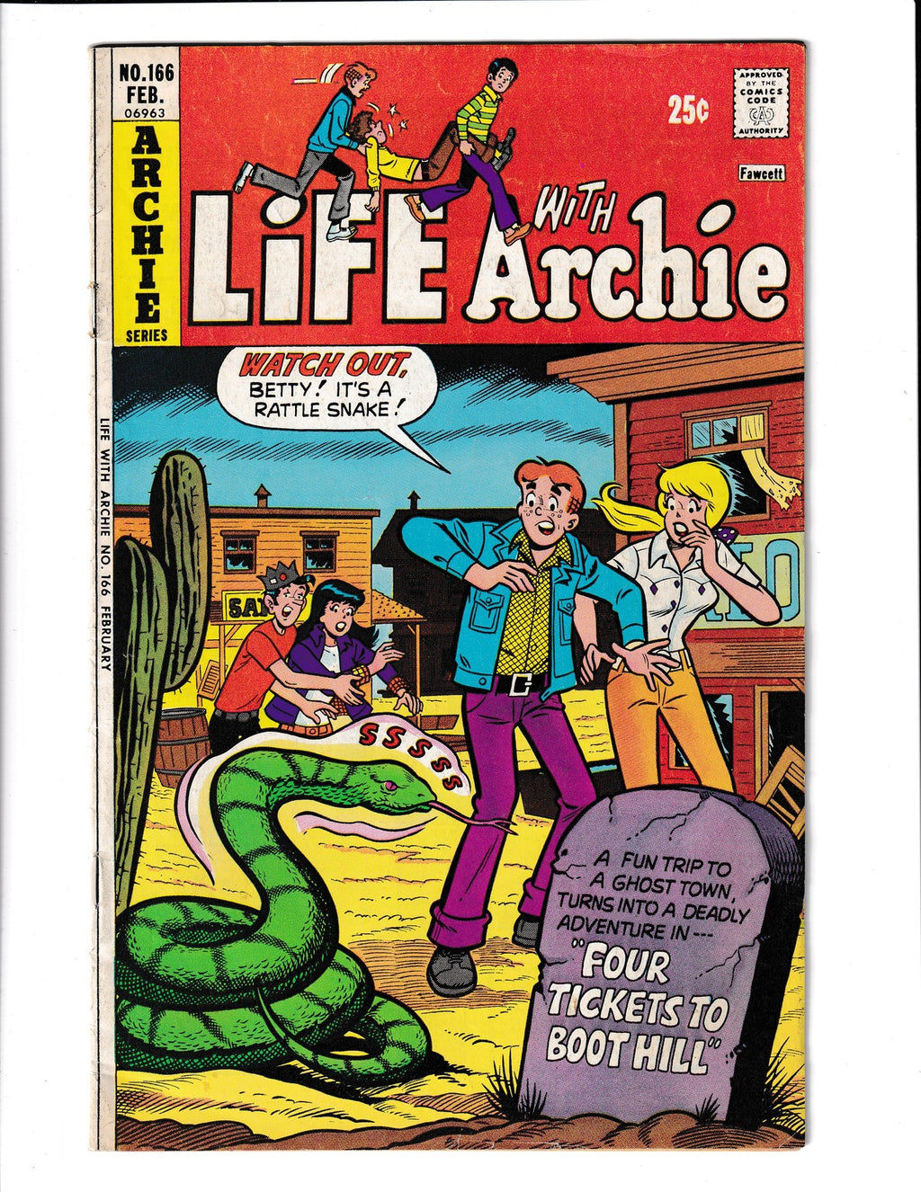 Life with Archie #166 (1976) Archie Comics