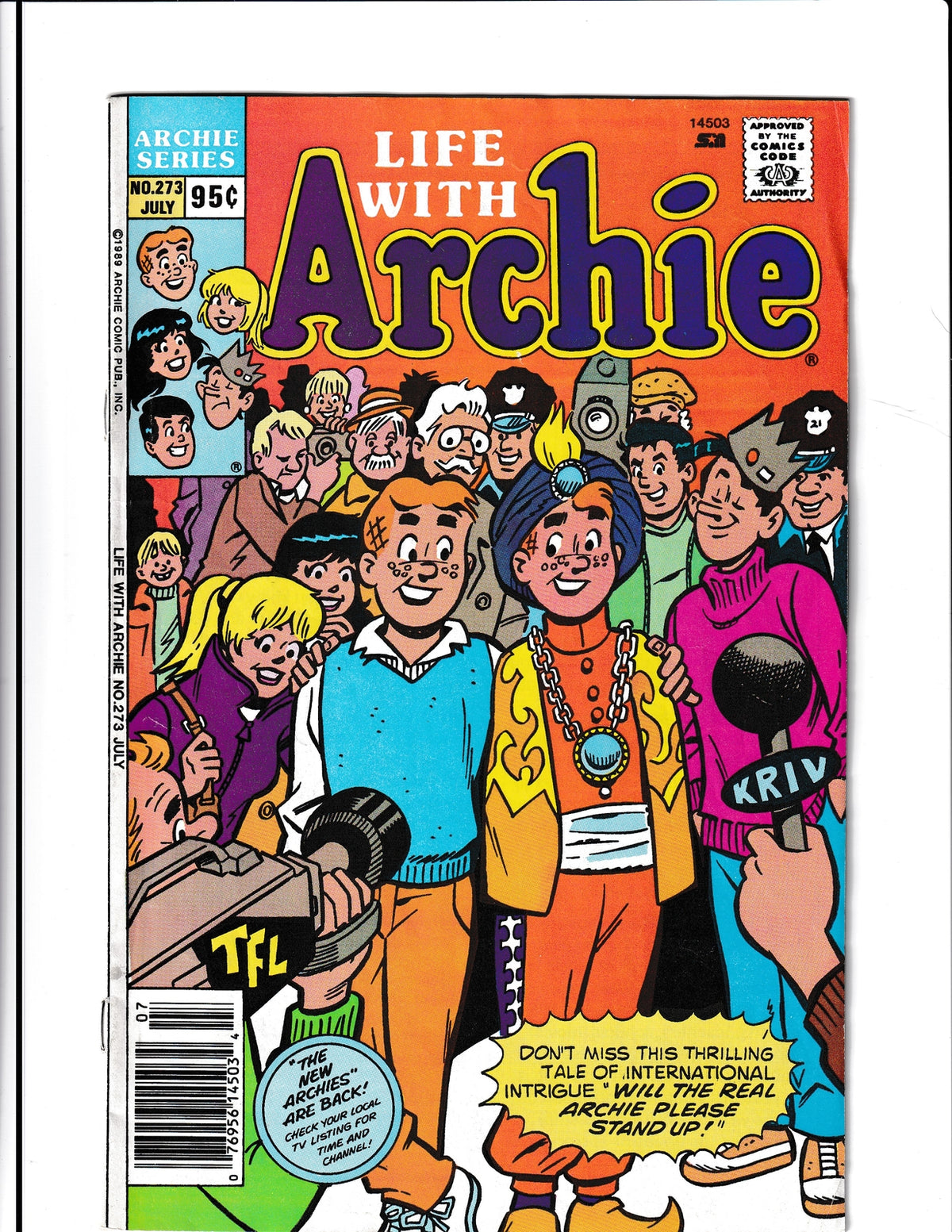 Life with Archie #273 (1989) Archie Comics
