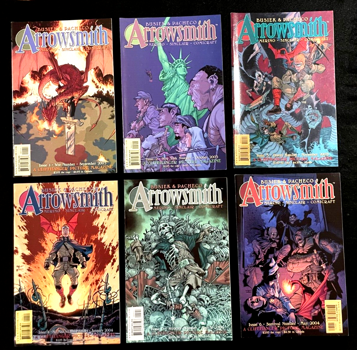 Arrowsmith - Complete Set of 6 #1-6 (2003-04) DC Comics