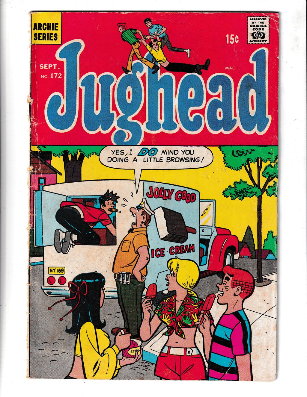 Jughead #172 (1969) Archie Comics